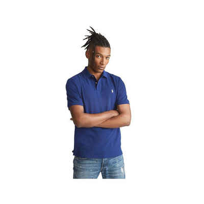 Ralph Lauren Poloshirt royalblau regular fit (1-tlg)