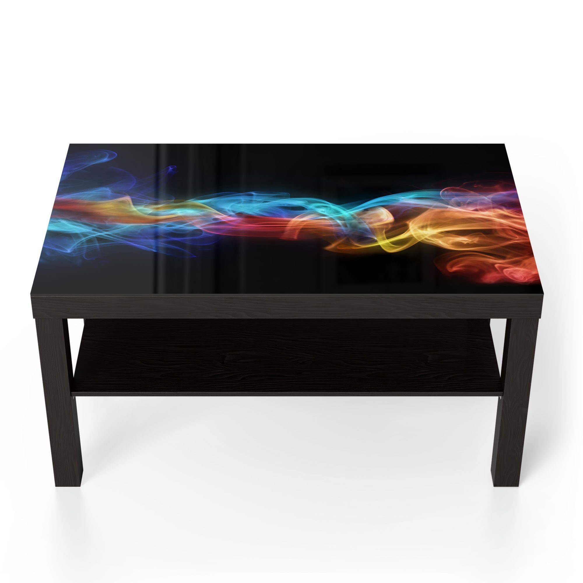 Couchtisch 'Farbige Rauchschwaden'