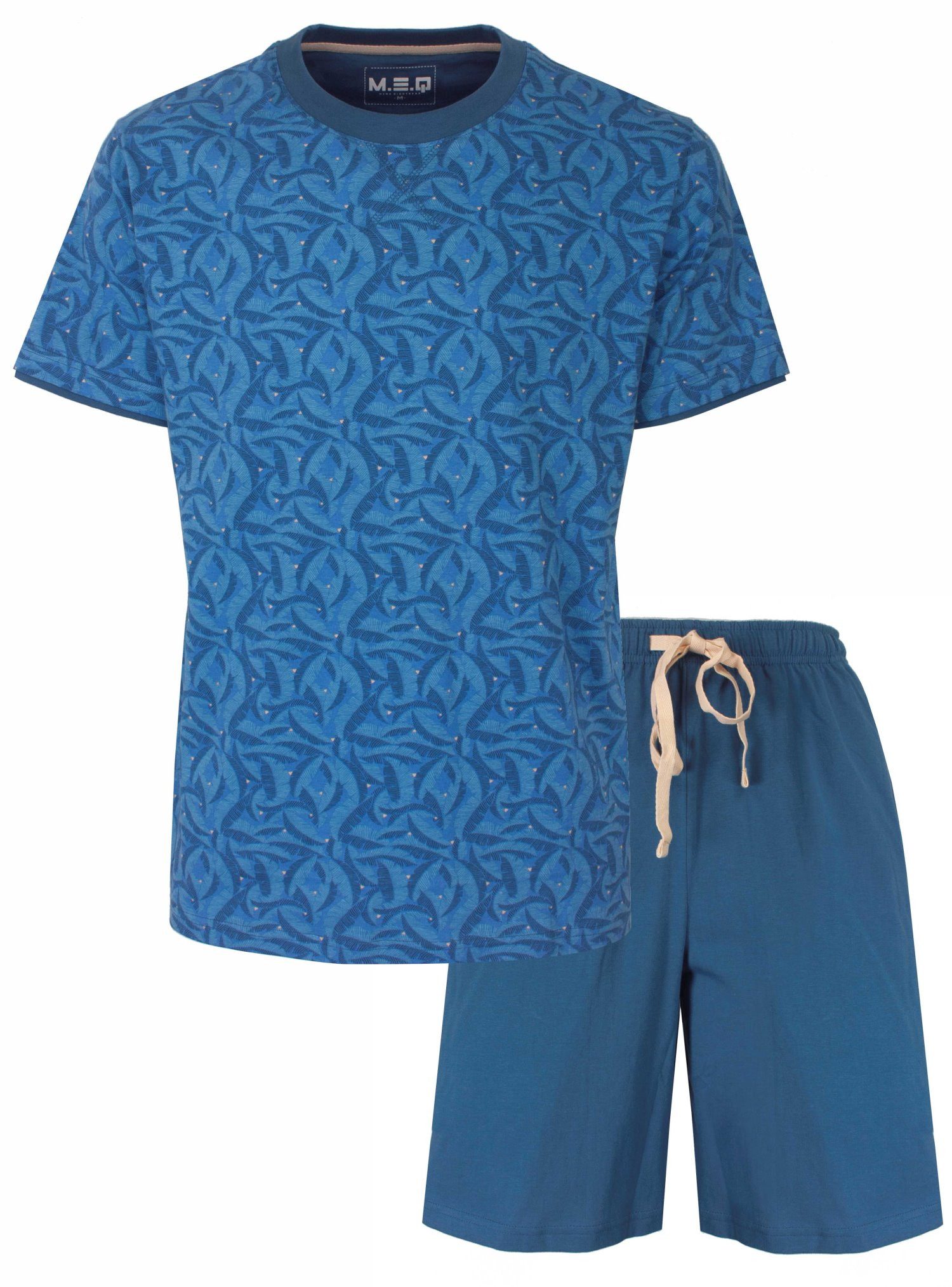 M.E.Q. Shorty Herren Pyjama kurz (2 günstig online kaufen