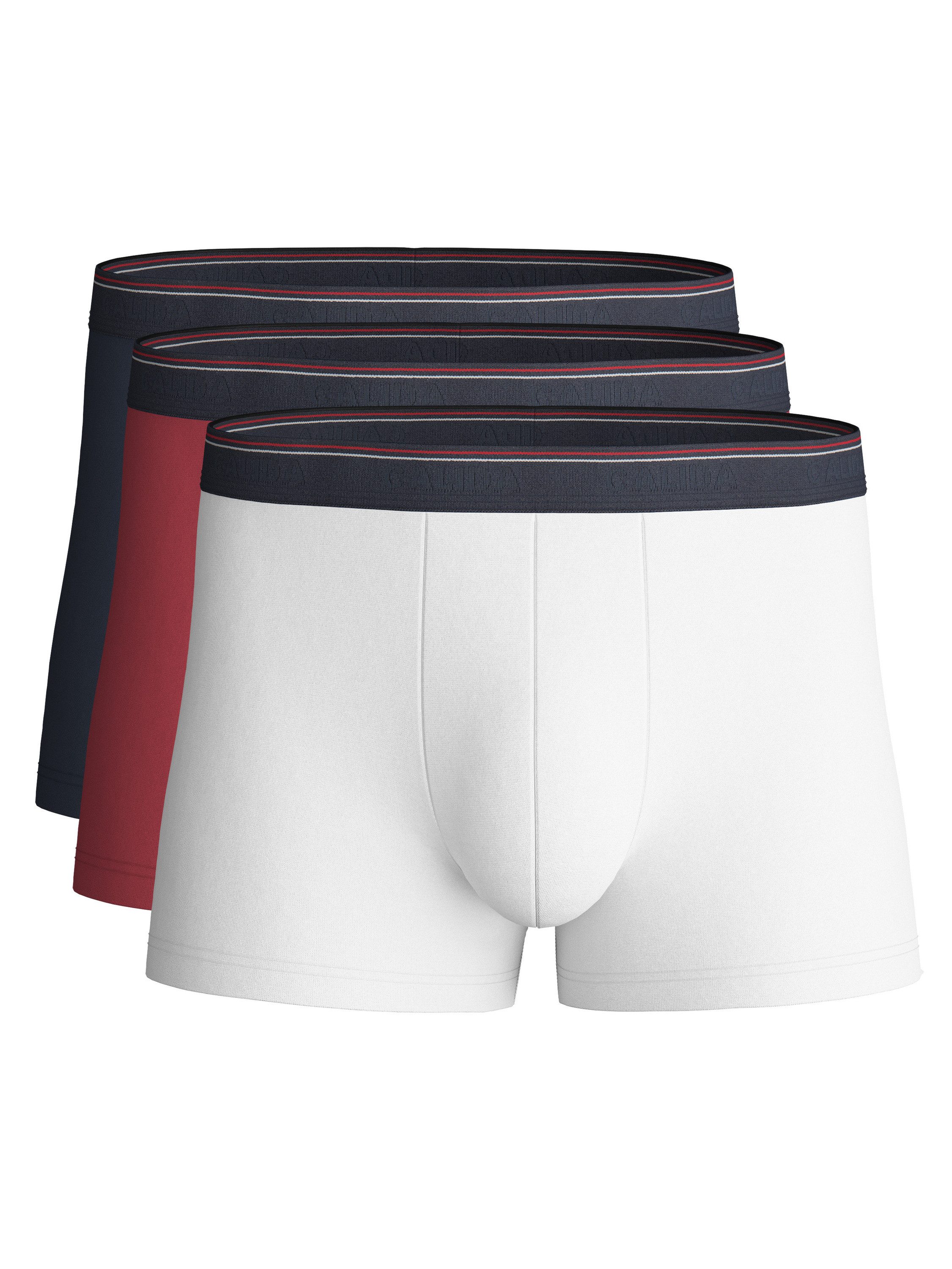 CALIDA Boxer Cotton Special Herren (1-St) im 3er-Pack, weich, atmungsaktiv und elastisch