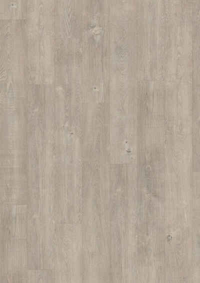 EGGER Designboden »GreenTec EHD024 Calora Eiche grau«, Bodenbelag in Holzoptik, Vinyl Alternative: Robust & strapazierfähig, Packung, 7,5mm, 1,995m² - nachhaltiger Fußboden - blau