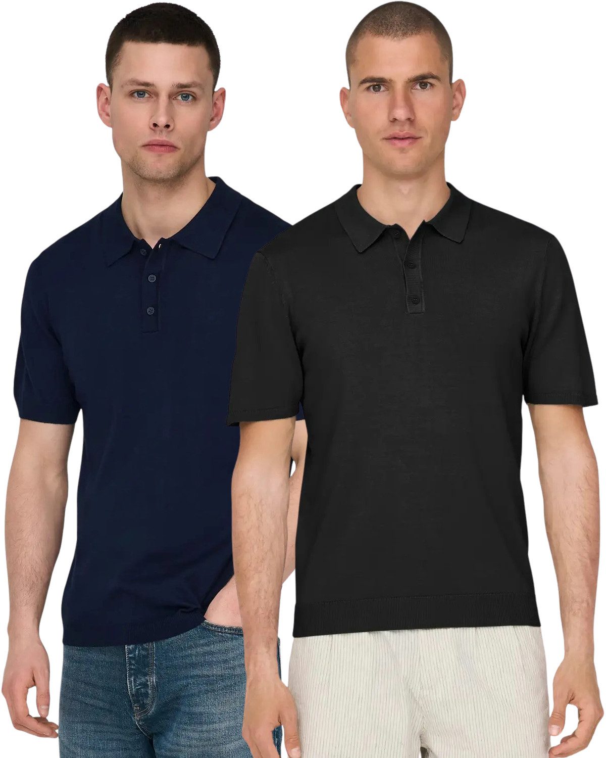 ONLY & SONS Poloshirt Herren Basic günstig online kaufen