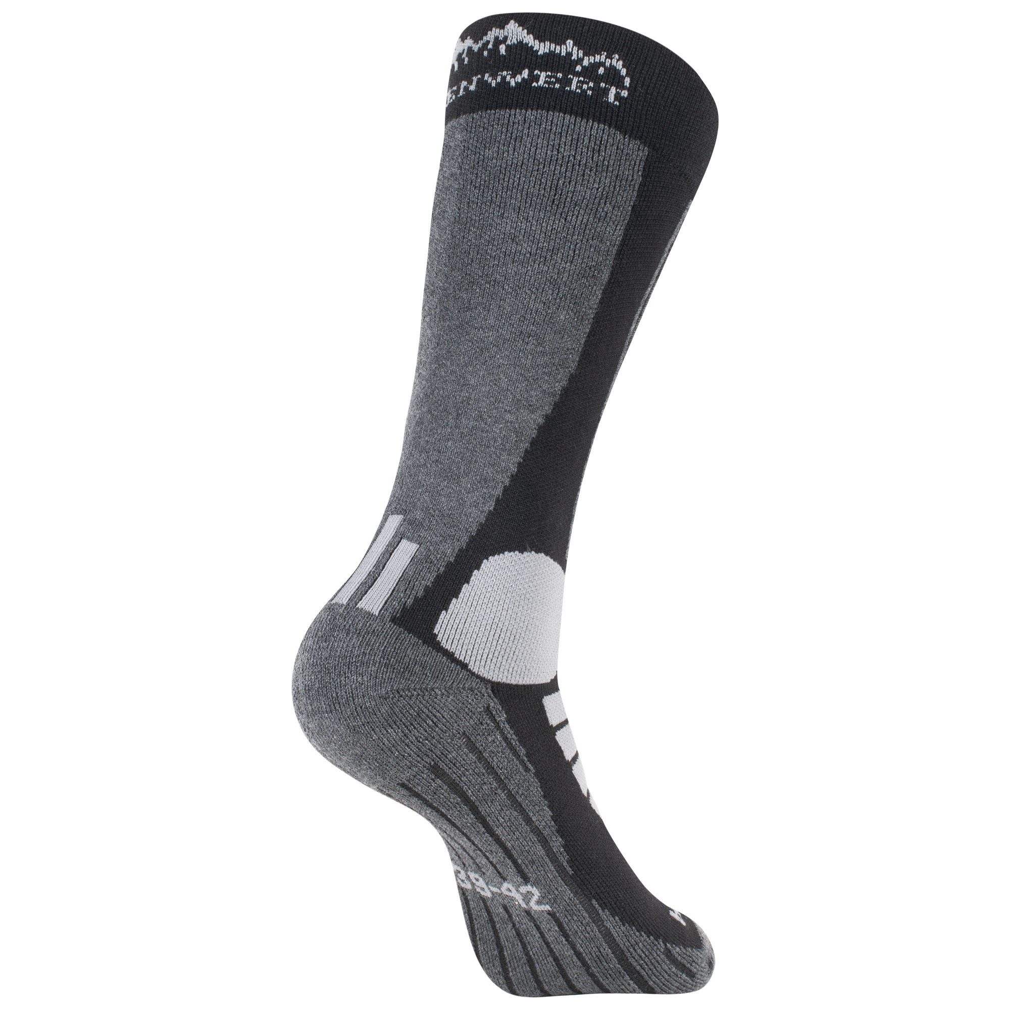 Alpenwert Skisocken 2er SET Snowboard Socken aus echter Merinowolle Herren & Damen (2 Paar, 4 Skisocken) Meinowolle Ski Socken