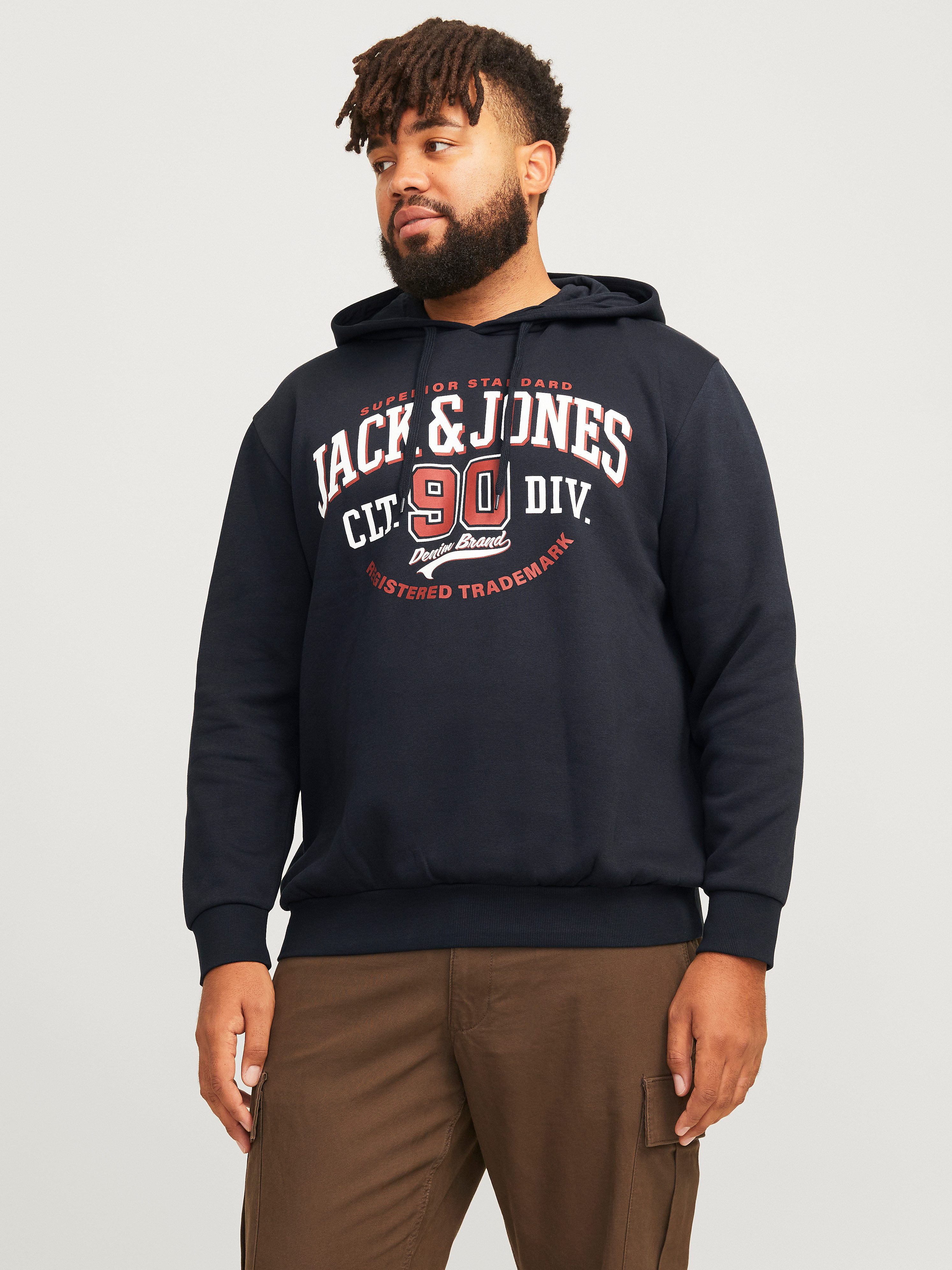 Jack & Jones PlusSize Hoodie JJELOGO günstig online kaufen