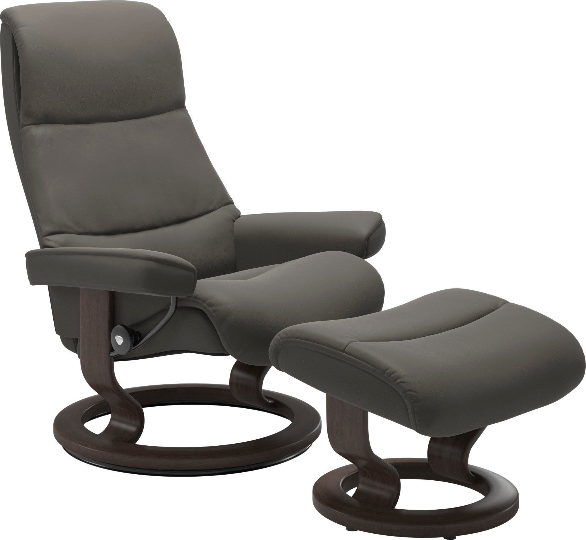 Relaxsessel Größe Wenge (Set, Classic L,Gestell Hocker), mit Relaxsessel mit Base, Stressless® View