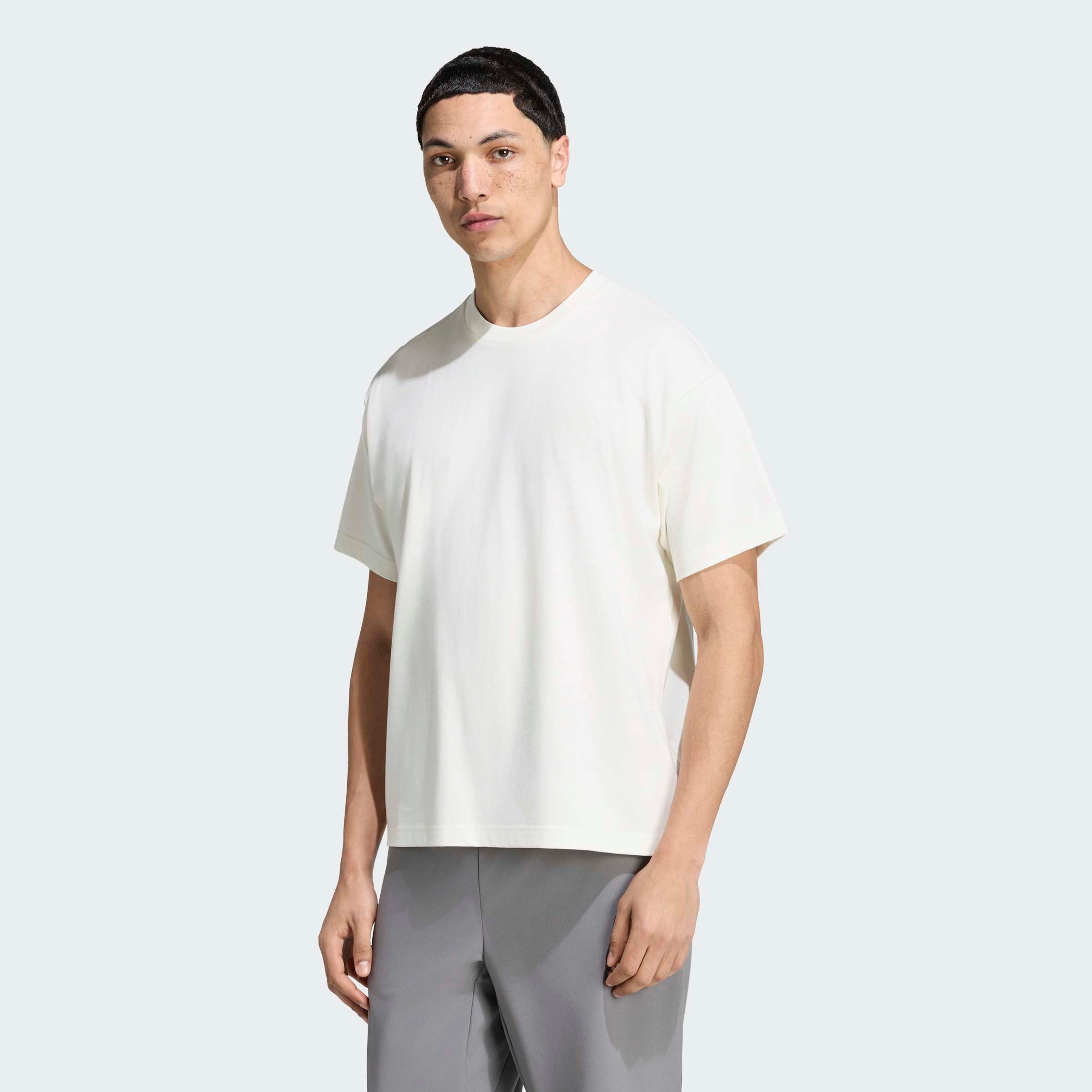 adidas TERREX Funktionsshirt ELEMENTS GRAPHIC sportlicher Stil, aus Baumwolle, mit Rundhalsausschnitt, Kurzarm