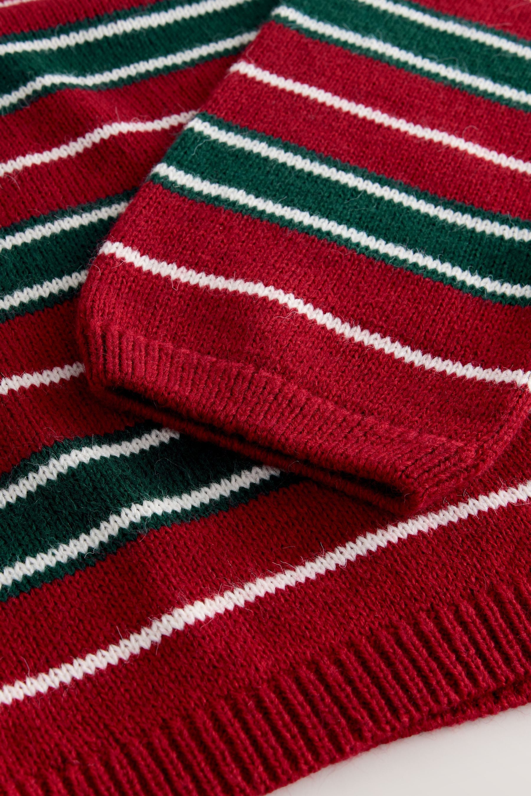 Next Polokragenpullover Gestreifter Co-Ord Polopullover (1-tlg) günstig online kaufen