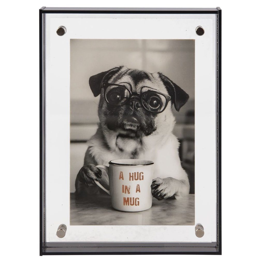 MICA Bilderrahmen Acryl Bilderrahmen - schwarz - 1 Stück