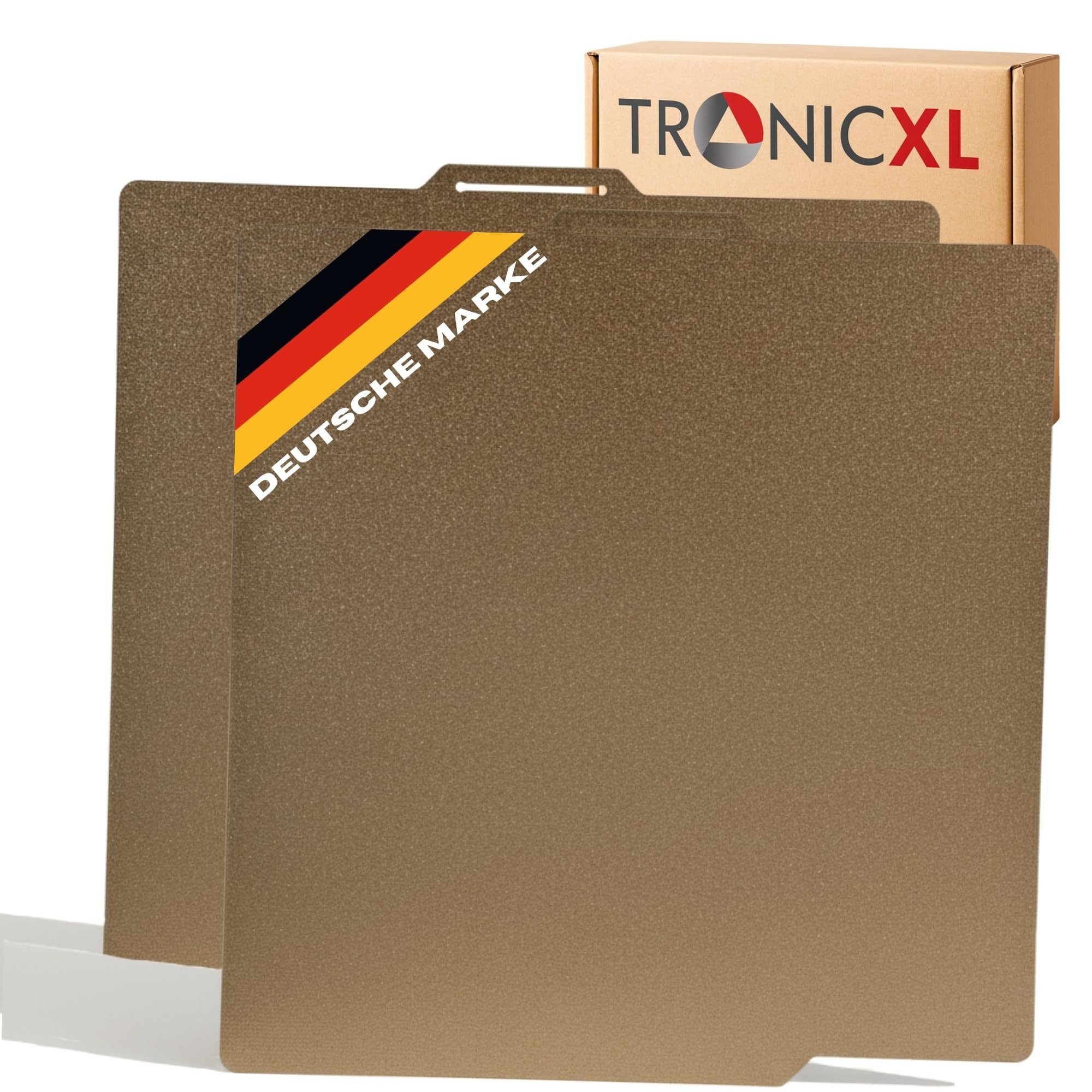 TronicXL 3D-Drucker 2X passend für Bambulab Druckplatte 3D Drucker Zubehör P1S P2S A1 PEI, für Bambu Lab PEI Platte