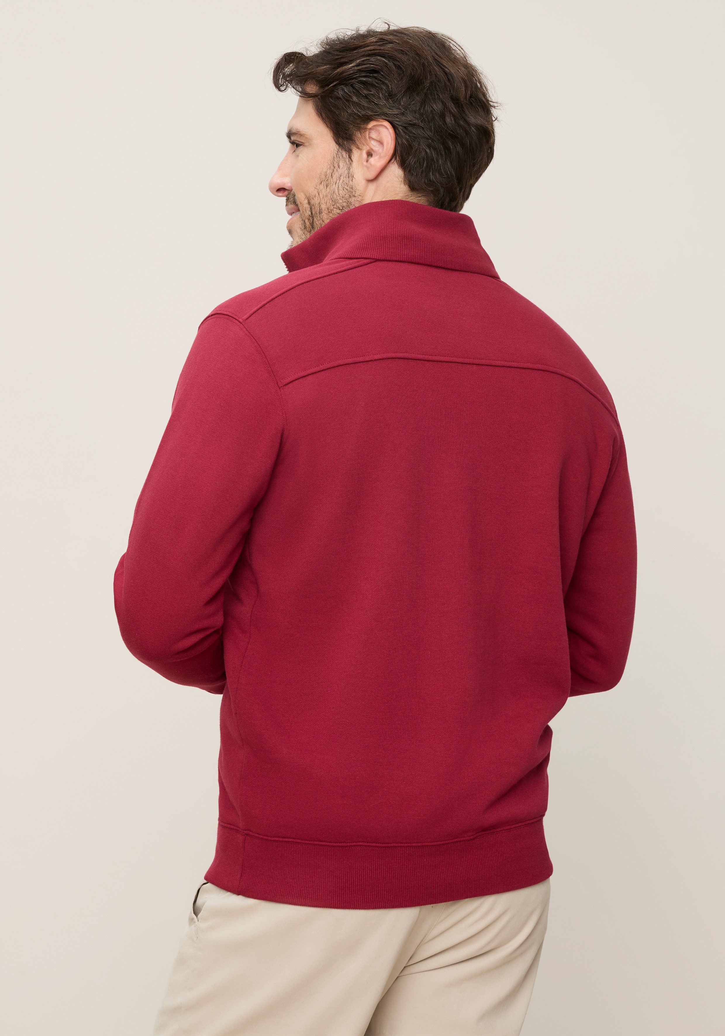 Man's World Sweatshirt mit Troyerkragen, normale Passform, auch in großen Größen – Bild 2 von 5