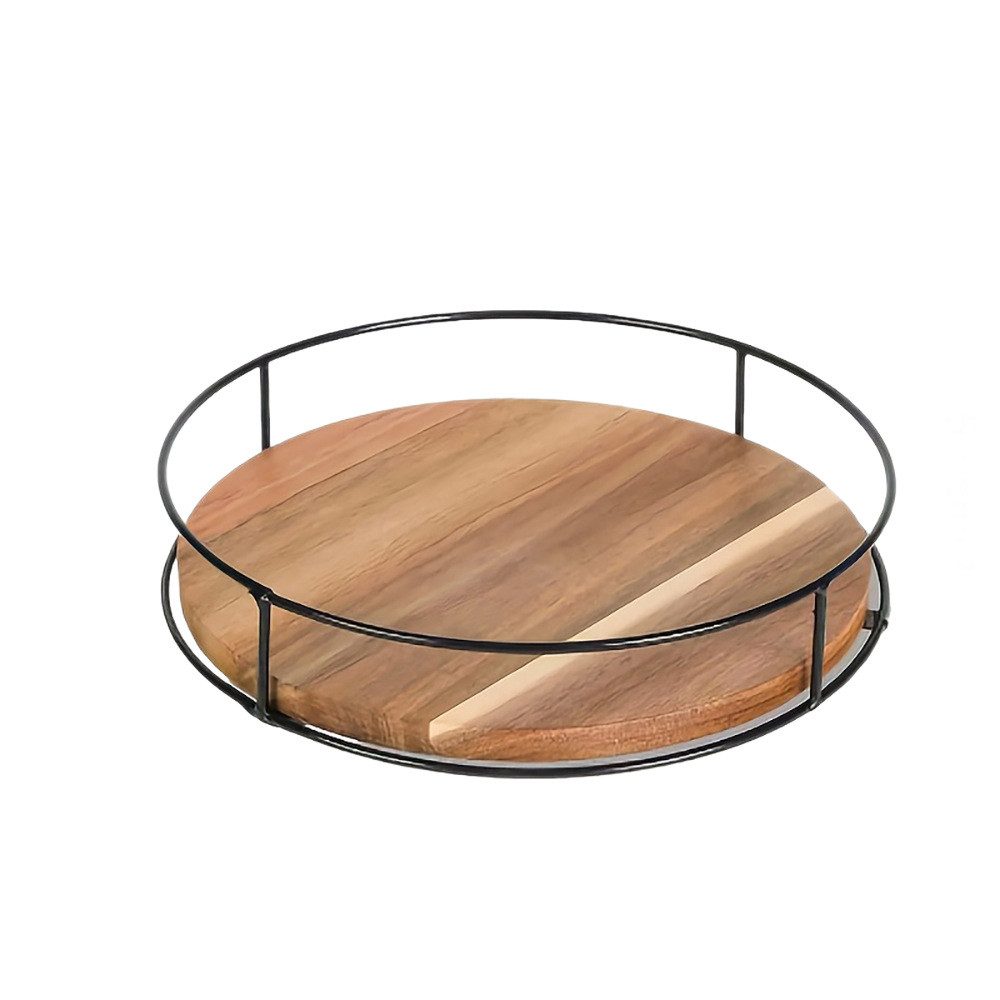 ibettertec Küchenorganizer-Set Küchenorganizer-Set 360° drehbares Lagerregal, drehbares Gewürzregal, (1-tlg), Drehbarer Organizer 360° Drehteller für Bad, Küche & mehr