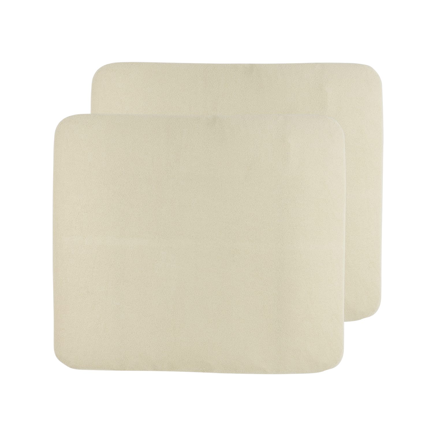Meyco Baby Wickelauflagenbezug Soft sand (2-tlg), 75x85cm - 2-pack