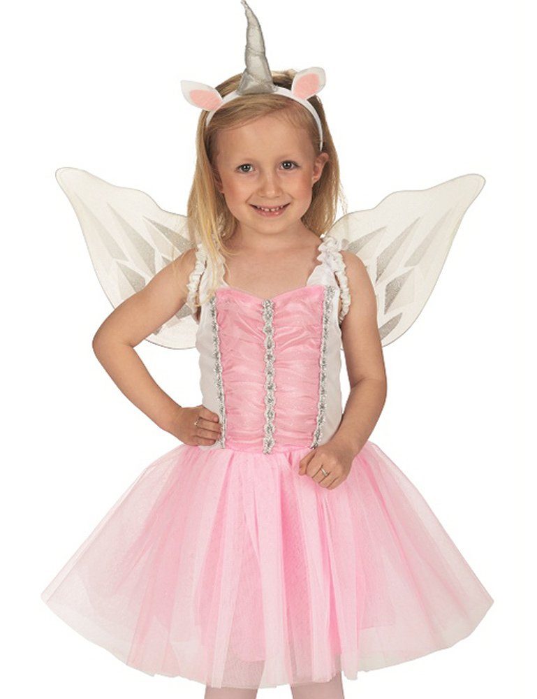 andrea-moden Kostüm Einhorn Ballerina Kostüm für Mädchen - Rosa, Kind