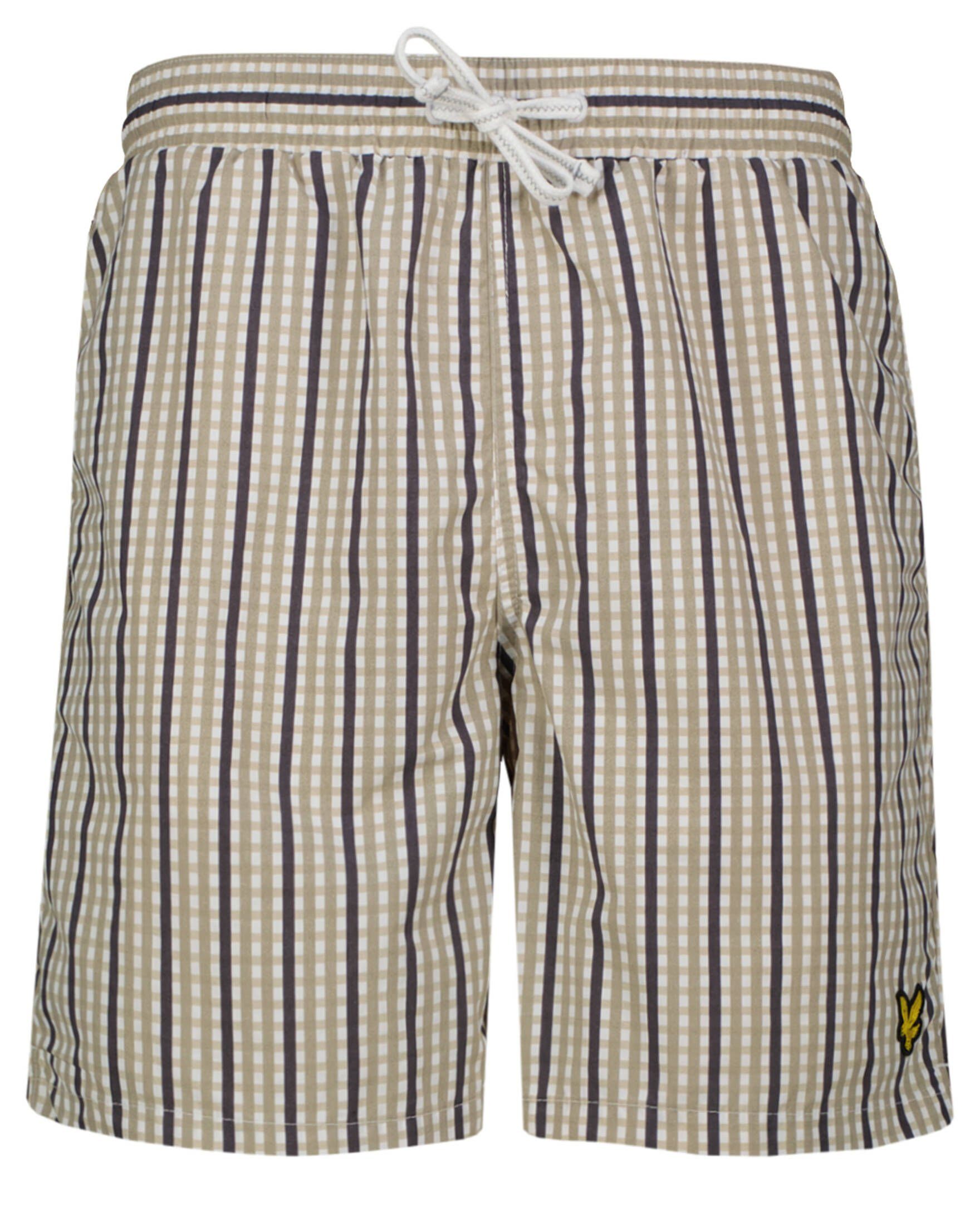 Lyle & Scott Badeshorts Herren Badeshorts (1-St) grau (13)