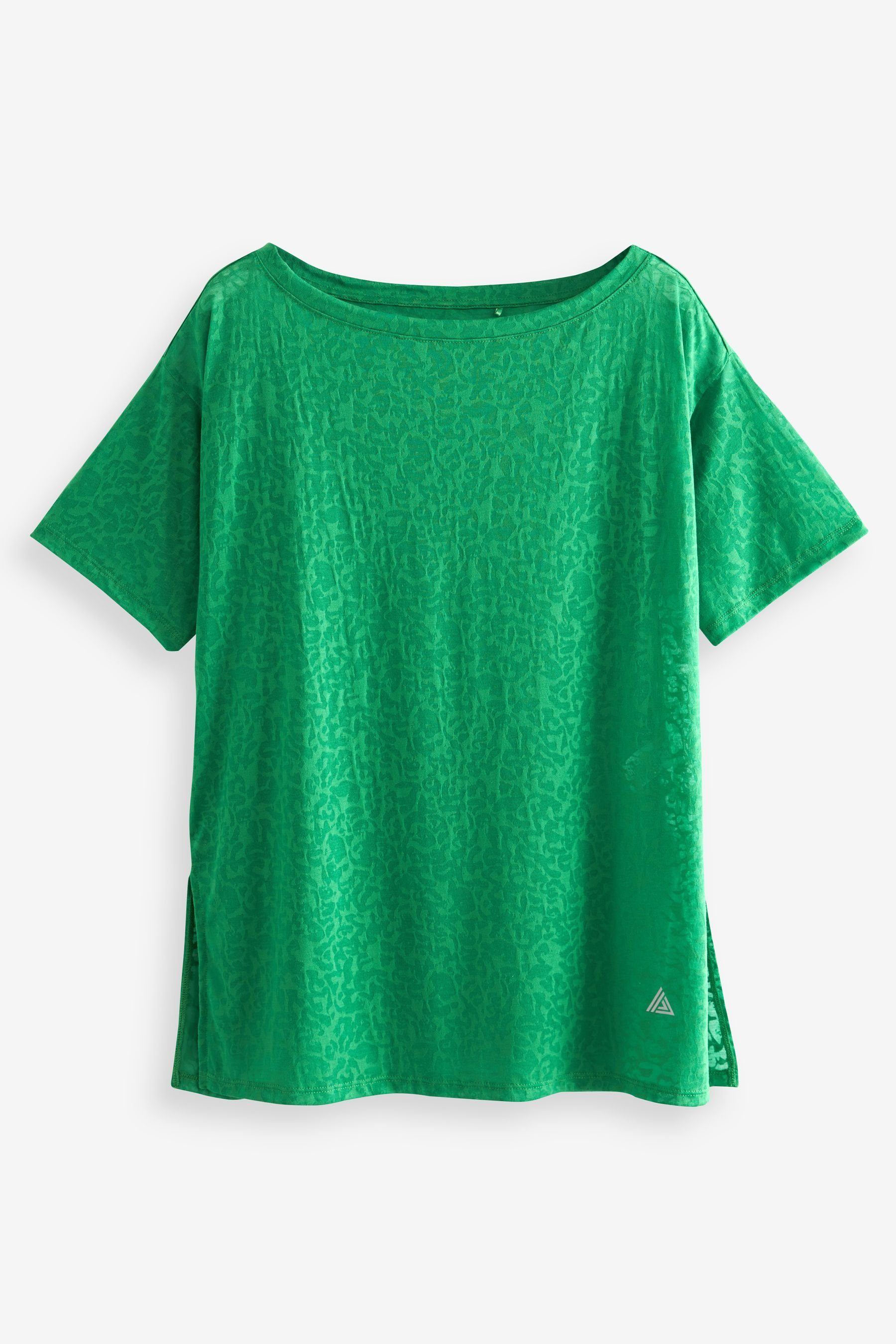 (1-tlg) T-Shirt Green Sports Active Burnnout T-Shirt Next