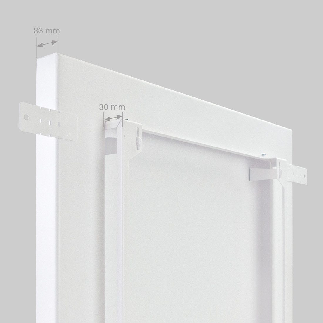 Glutnest Lüftungsgitter Open Air 007 XXL UnderCover, Front Putzträgerplatte