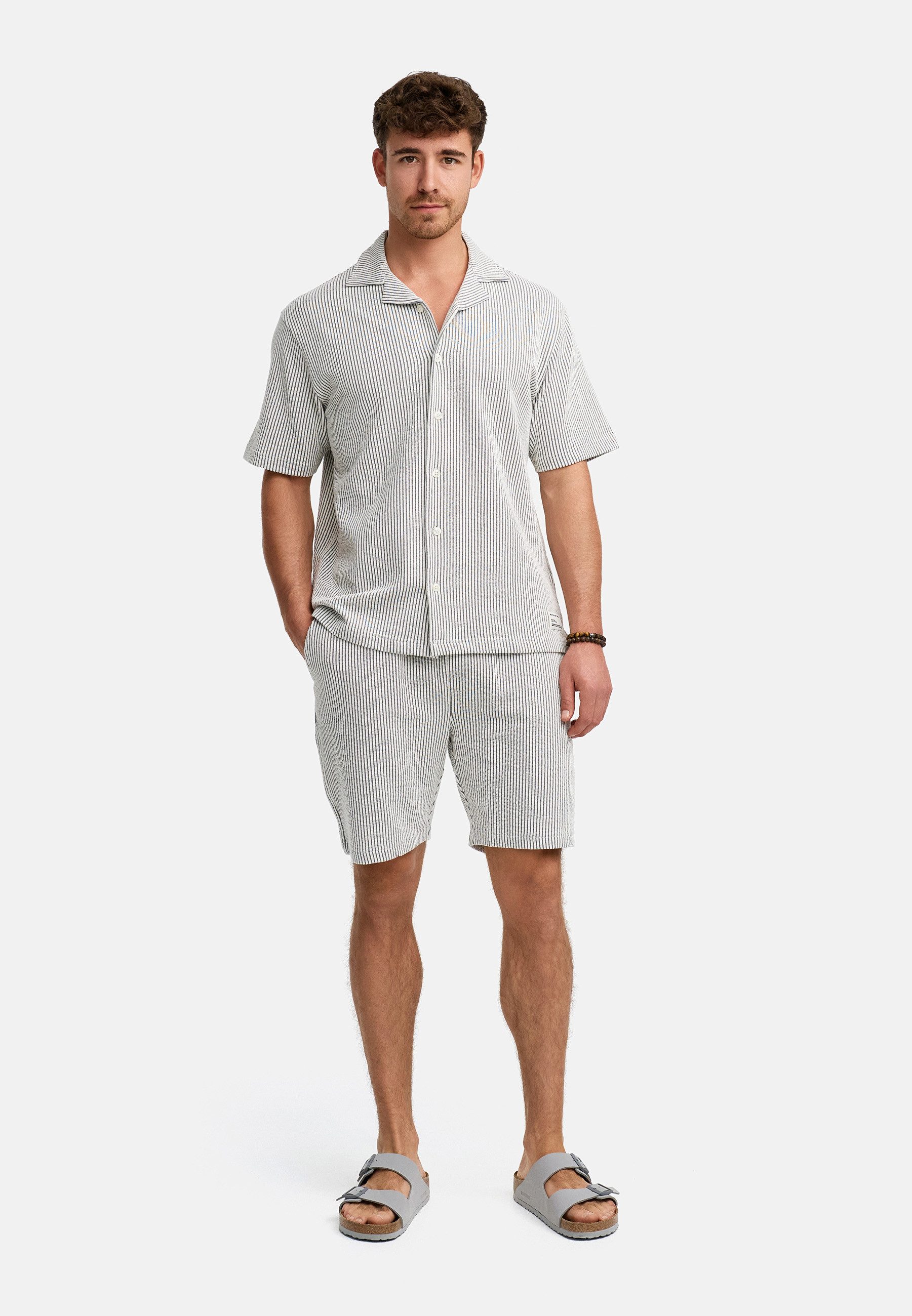 Indicode Sweatshorts INLino Set aus hochwertigem günstig online kaufen
