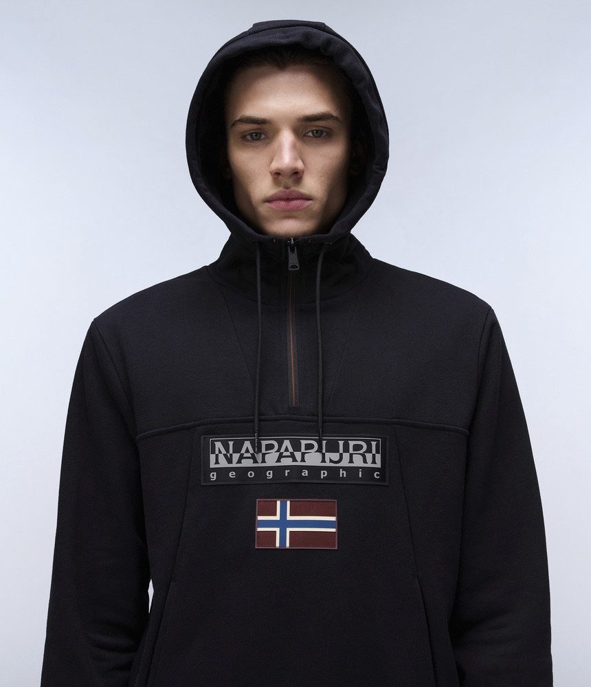 Napapijri Rundhalspullover Burgee Hzh 2.0 günstig online kaufen