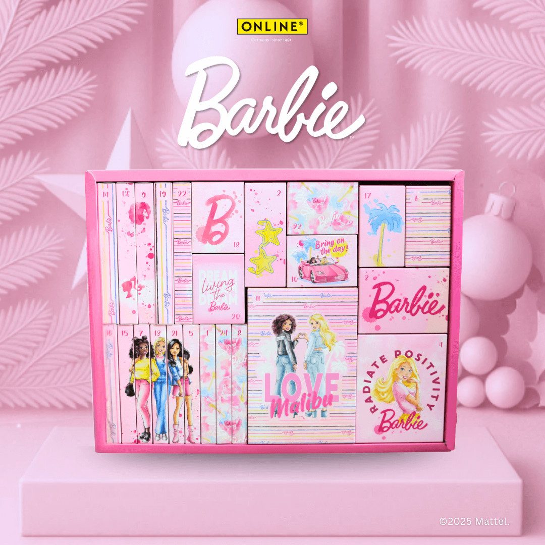 Online Pen Adventskalender Barbie Adventskalender, Barbie Adventskalender Kinder 2025, 29 Produkte wie Gelpens