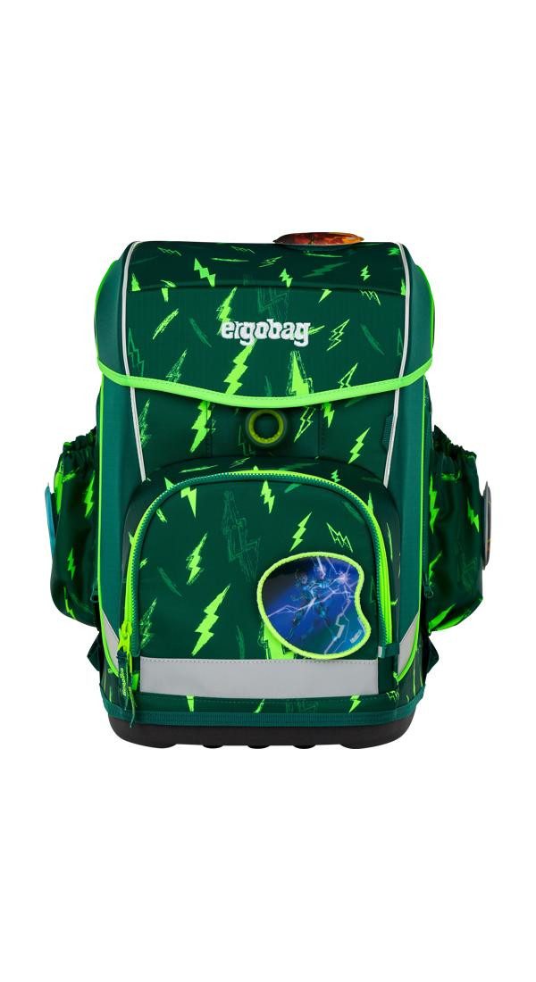 ergobag Schulranzen cubo light Set (6-tlg., 5-teiliges Set), wiegt nur 780g