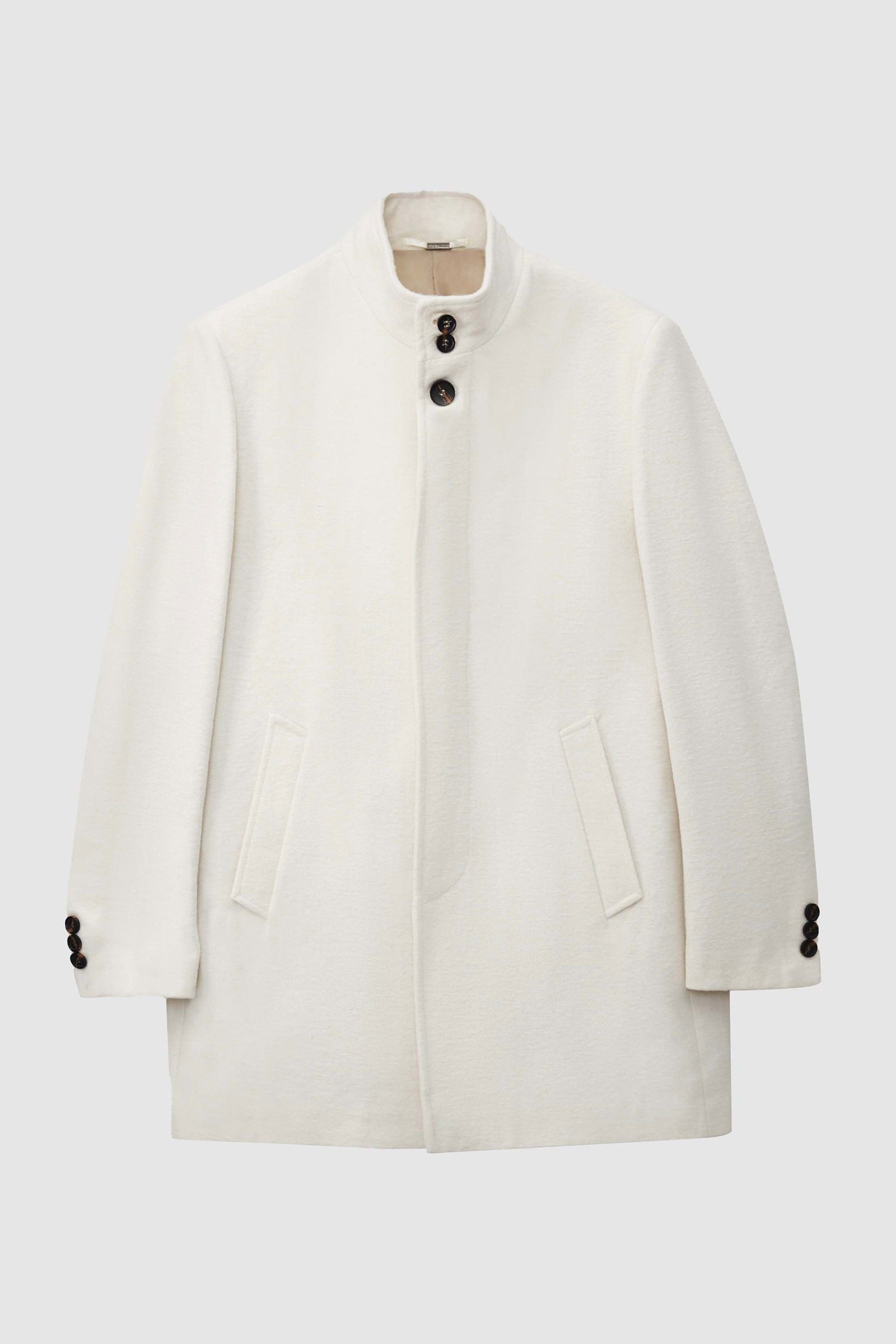 D'S DAMAT Wirkmantel Ds Damat Regular Fit Kaşe Mantel