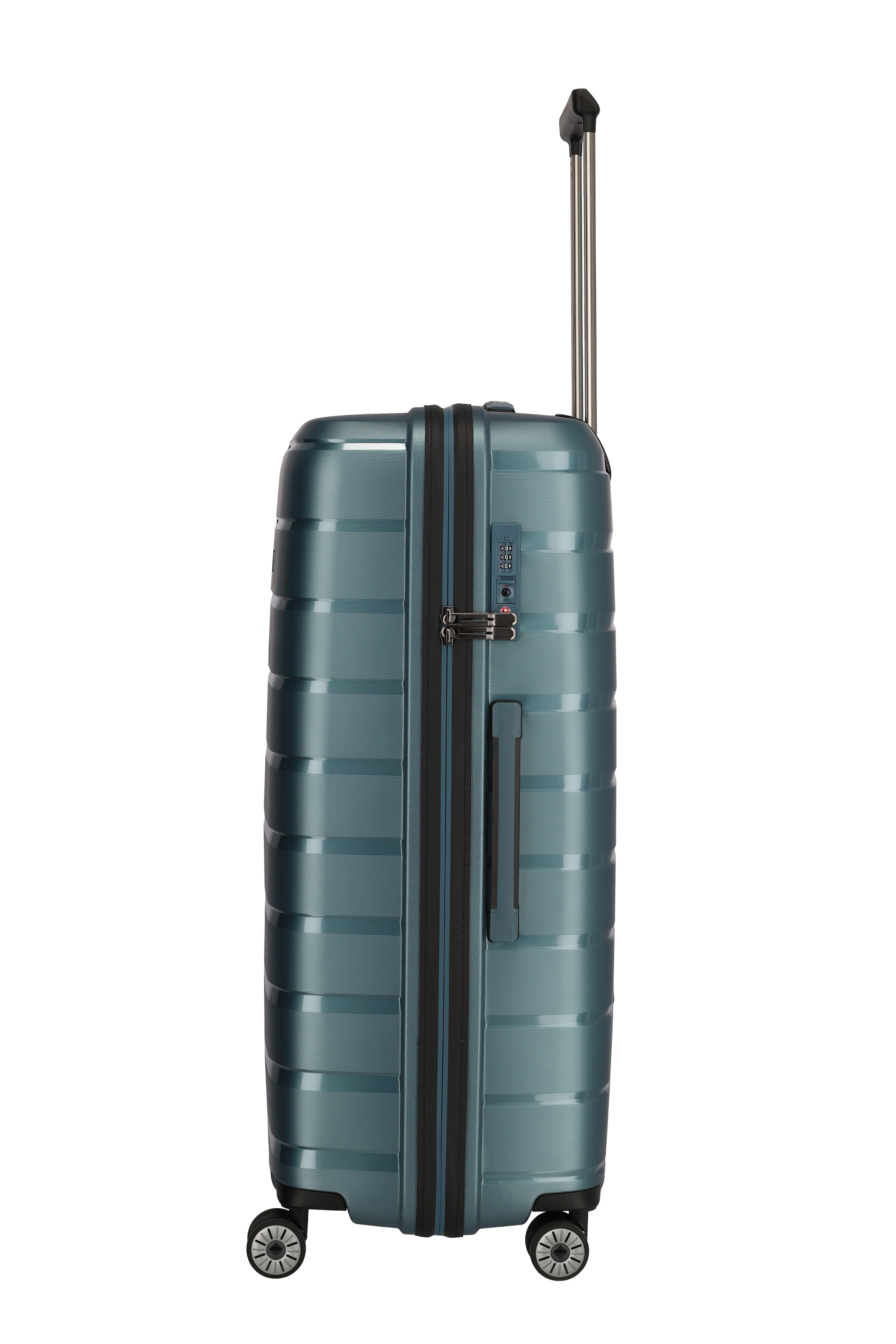 travelite Trolley AIR BASE Reisekoffer Hartschale, 4 Rollen, widerstandsfähiges Material und cleverer Innenaufteilung – Bild 4 von 5