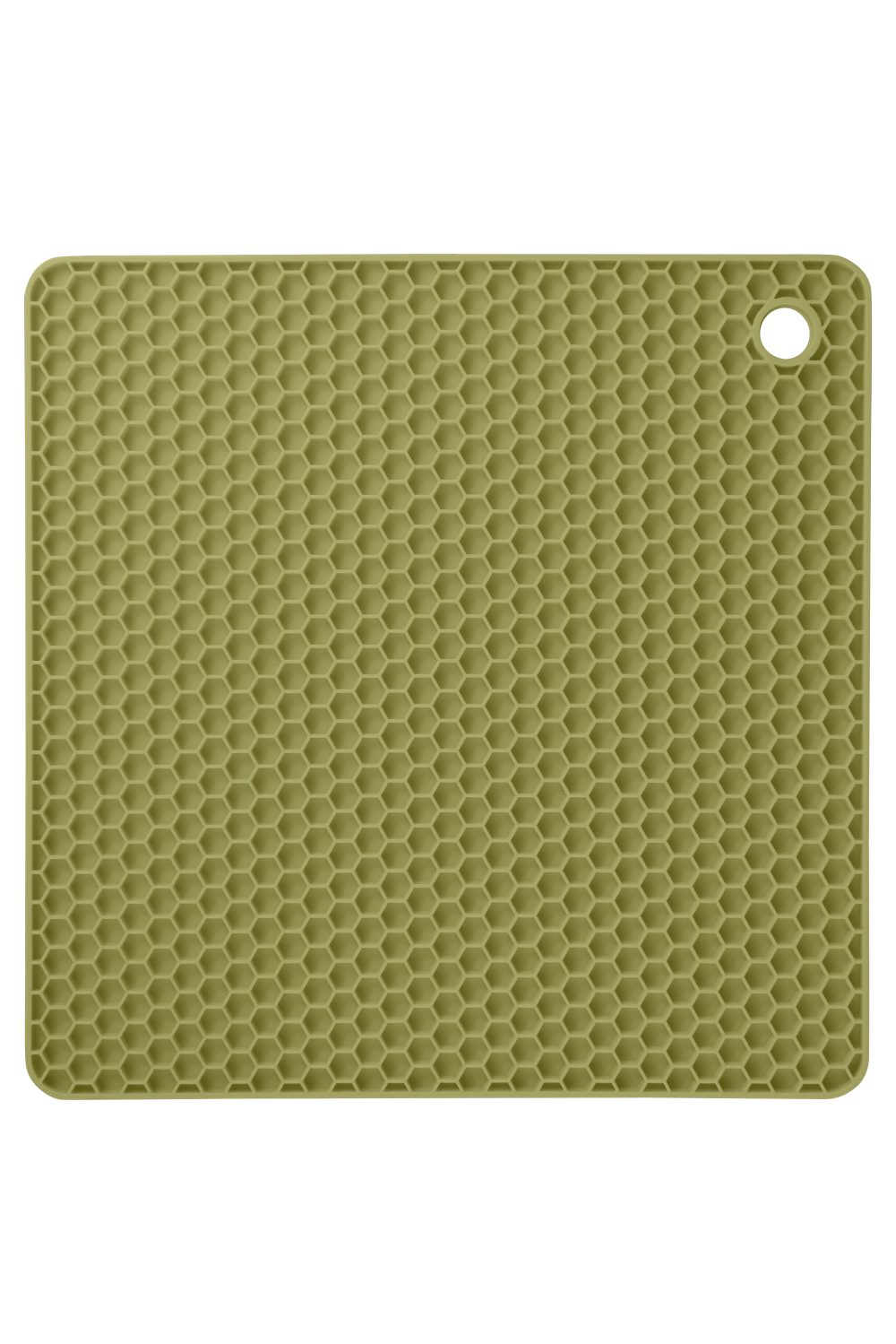 Kochblume Topflappen Waben-Untersetzer quadratisch Olive günstig online kaufen
