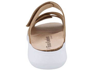 Finn Comfort Kiribati, beige, Pantolette Wechselfußbett, besonders leicht