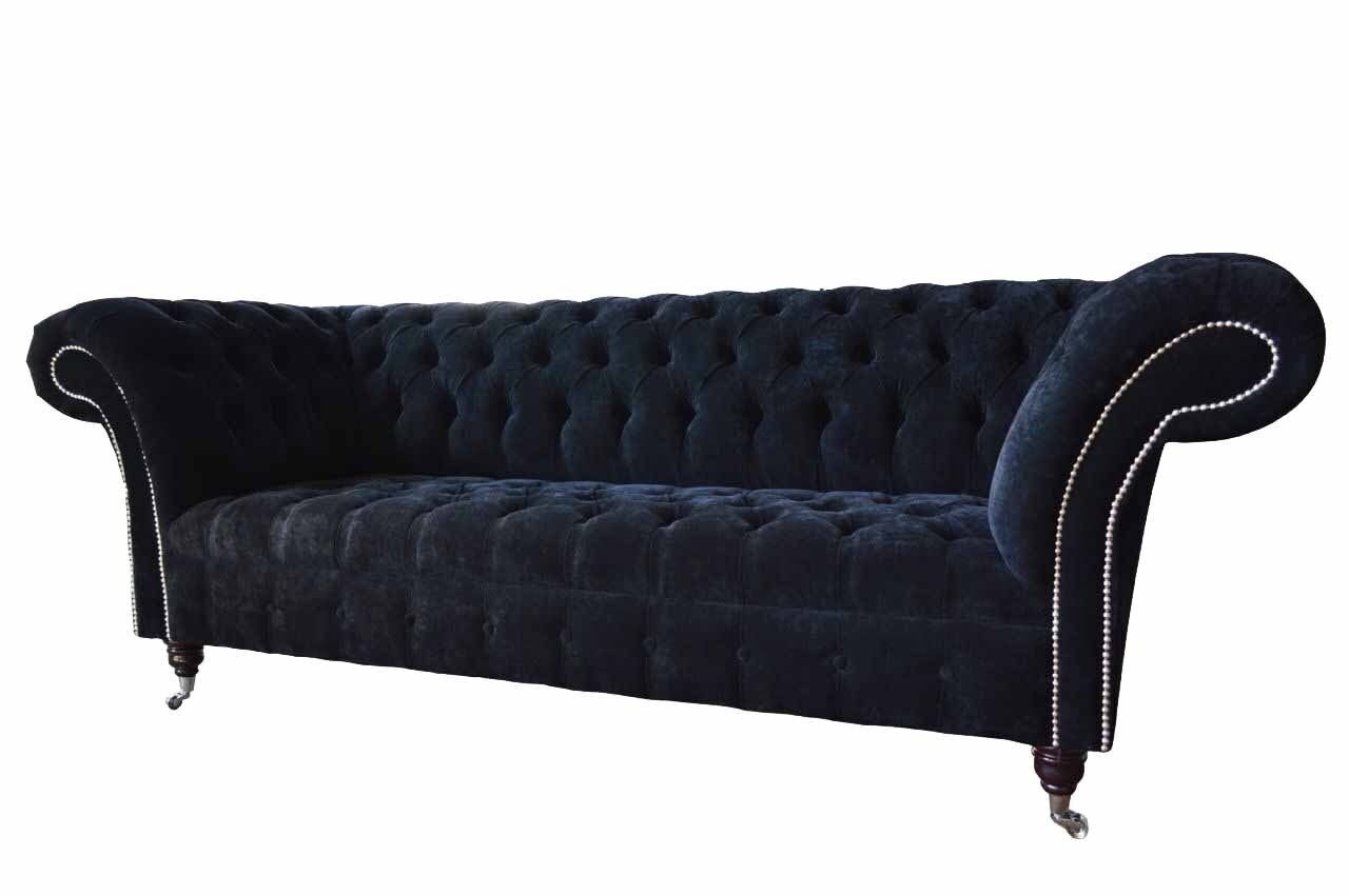 Sofas JVmoebel Couchen Design Stoff 3 Europe Polster Sitzer Sofa Neu, Blau Sofa Made In Couch Sitz