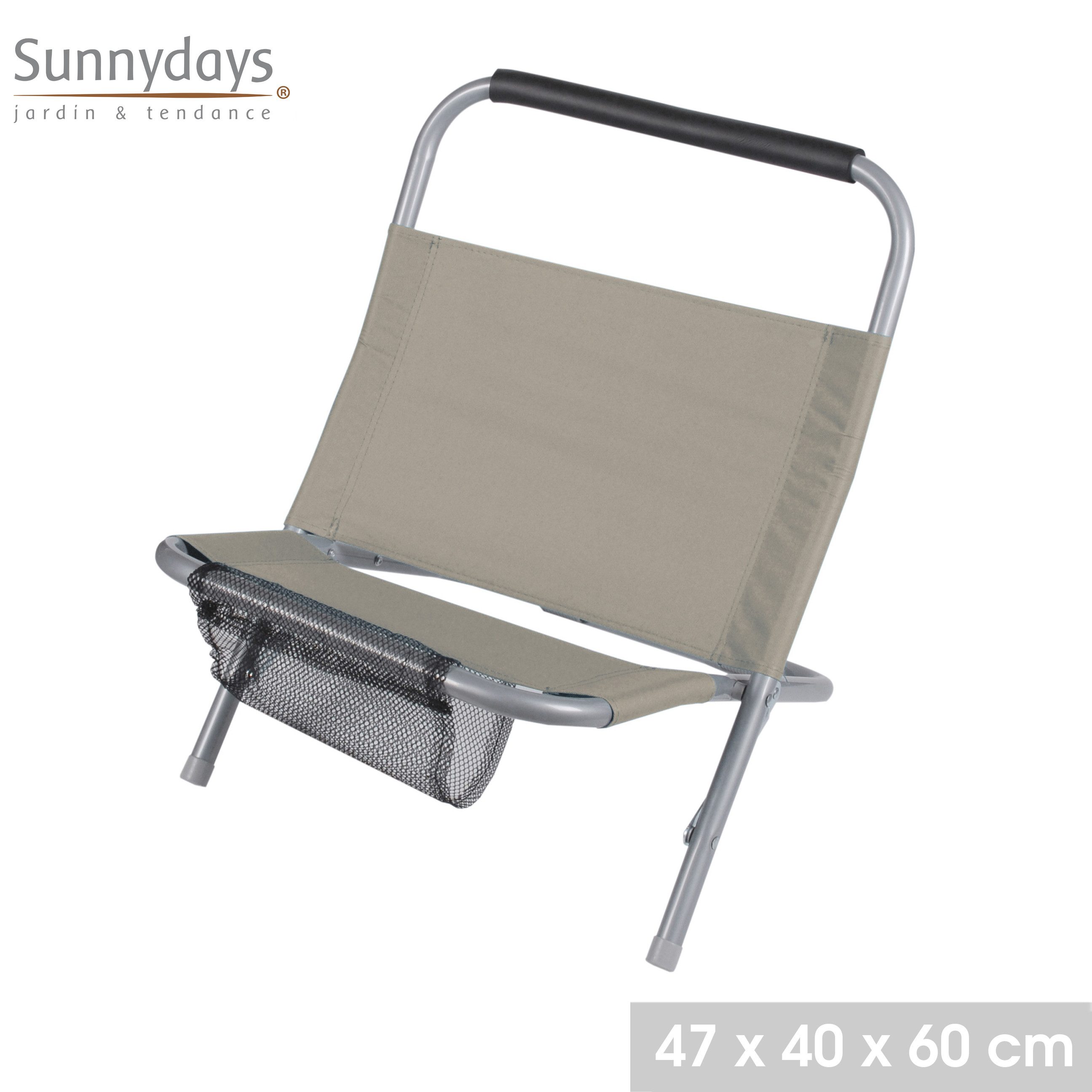 Sunnydays Campingstuhl Strandstuhl Klappstuhl Strandliegestuhl LE günstig online kaufen