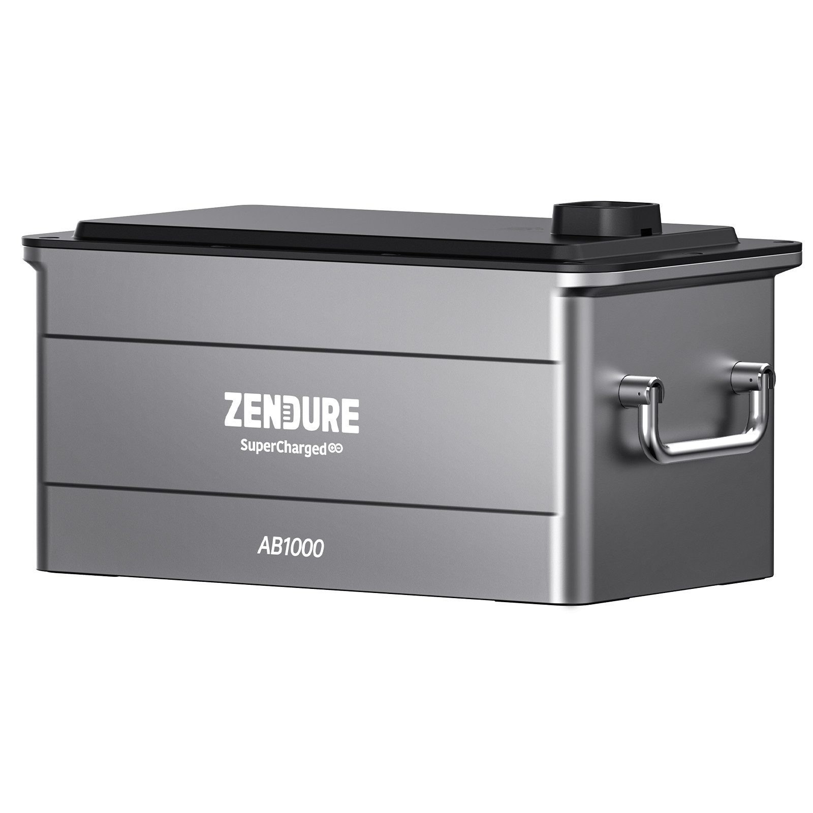 ZENDURE SuperCharged Balkonkraftwerk AB1000 SolarFlow, 960Wh LiFePO4 Akku, 3840Wh Erweiterbare Kapazität, Wasserdicht IP65,Balkonkraftwerk mit Speicher, 800W Solar Eingang, 1200W Ausgangsleistung