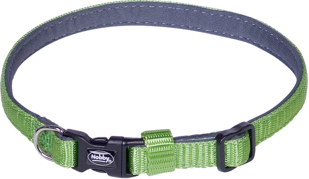 Nobby Hundehalsbandleuchte Nobby Halsband Classic Preno Mini S-XS grün
