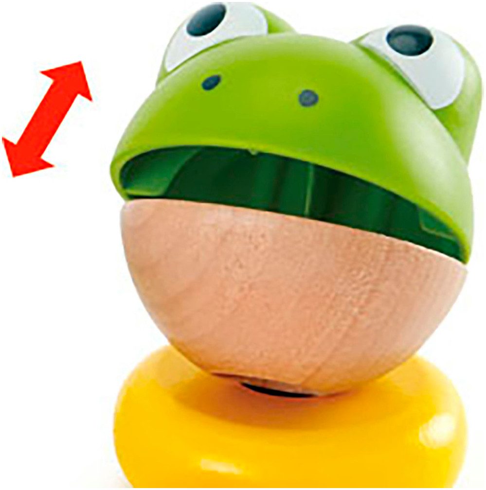 Hape Stapelspielzeug Stapel Frosch