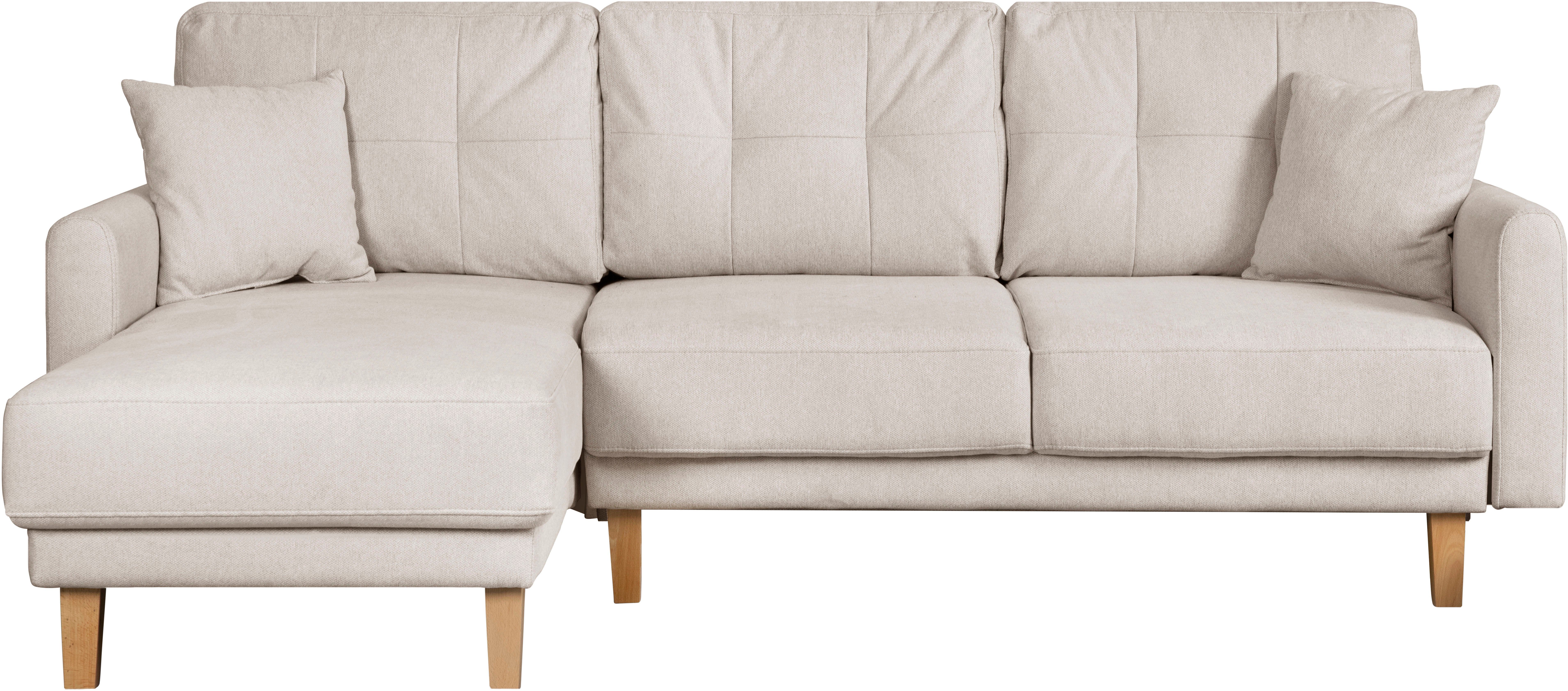 Home affaire Ecksofa "TRIPLO optionale Schlafsofa mit Bettkasten, Maße B/T/ günstig online kaufen