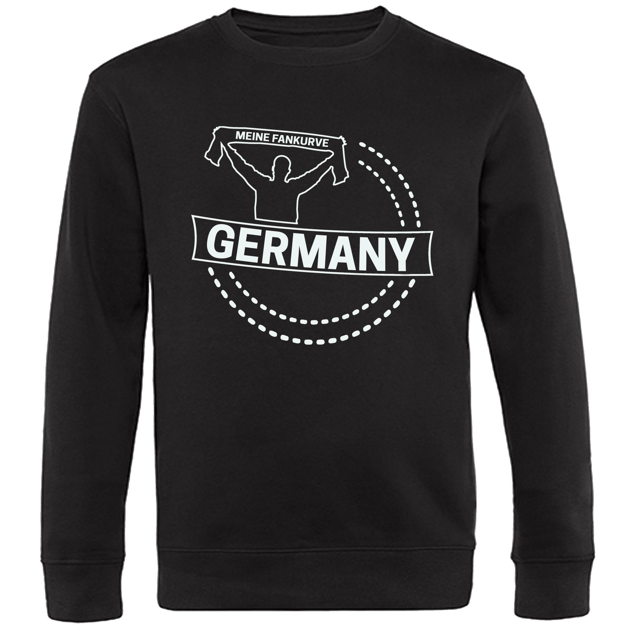 multifanshop Sweatshirt Germany - Meine Fankurve - Pullover