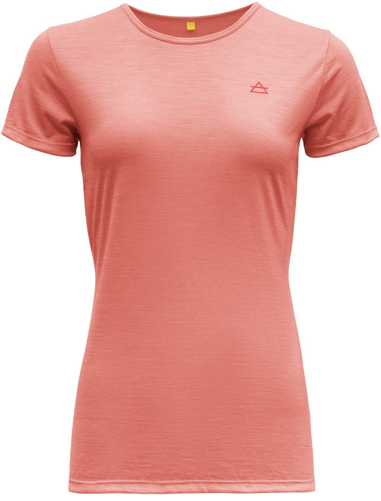 coral Devold Woman Tee Valldal Funktionsshirt