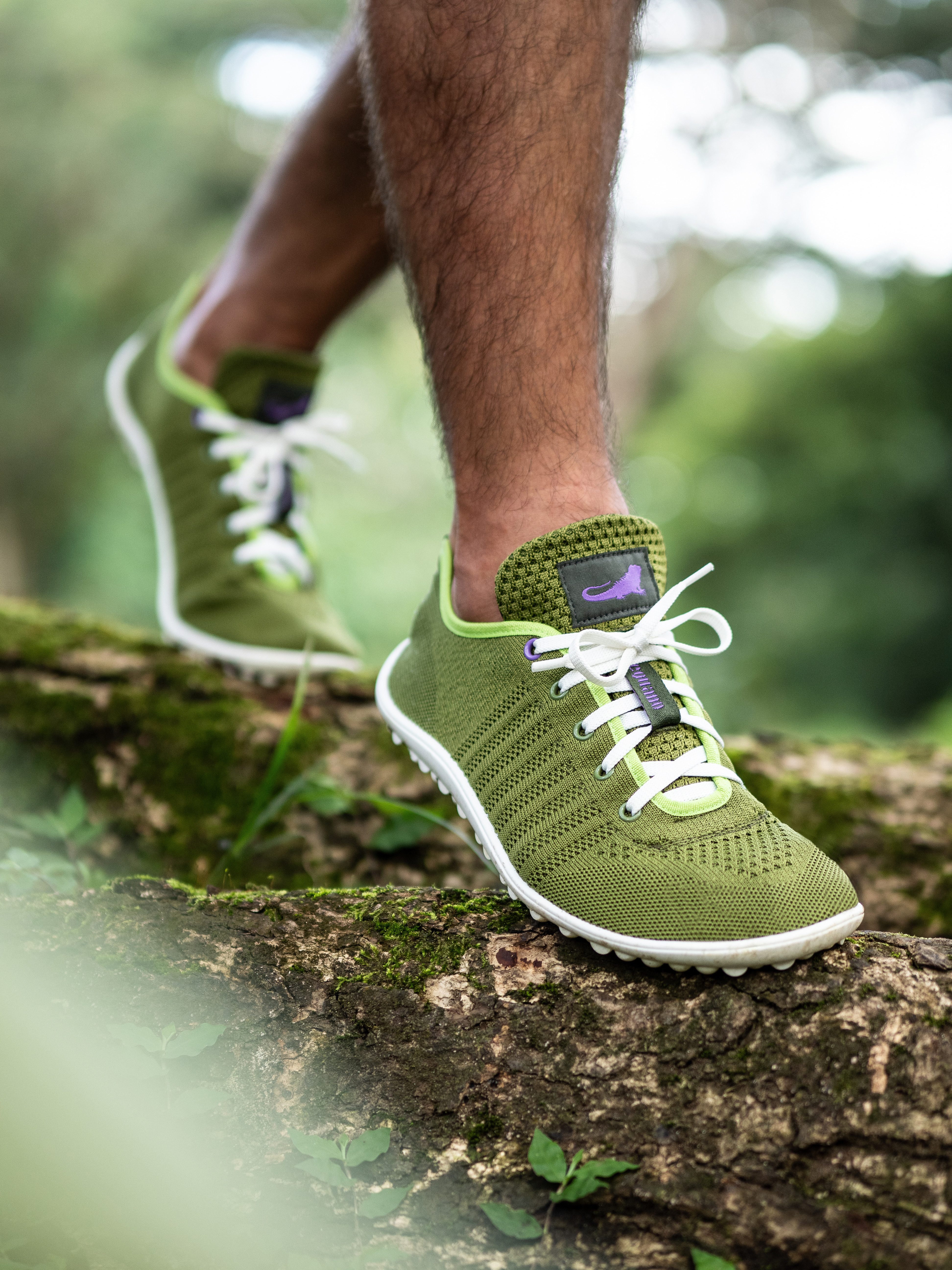 Leguano GO Barfußschuh, Freizeitschuh, Halbschuh, Schnürer mit 360 Grad Halbkugelsohle