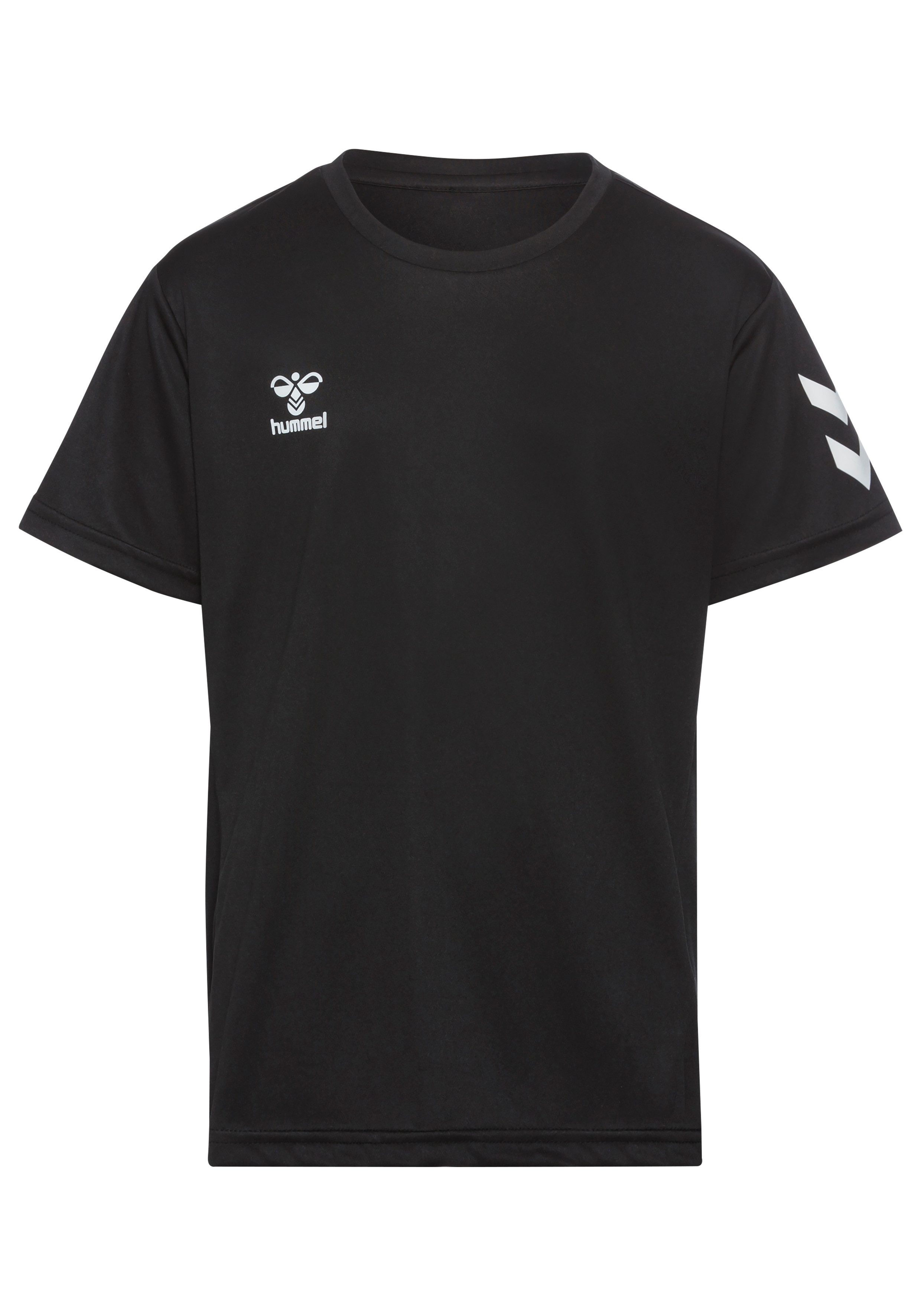 hummel T-Shirt & Shorts HMLLOGO SET KIDS (Set, 2-tlg., 2) 2-teiliges Set aus T-Shirt und Shorts, pflegeleicht, für Kinder