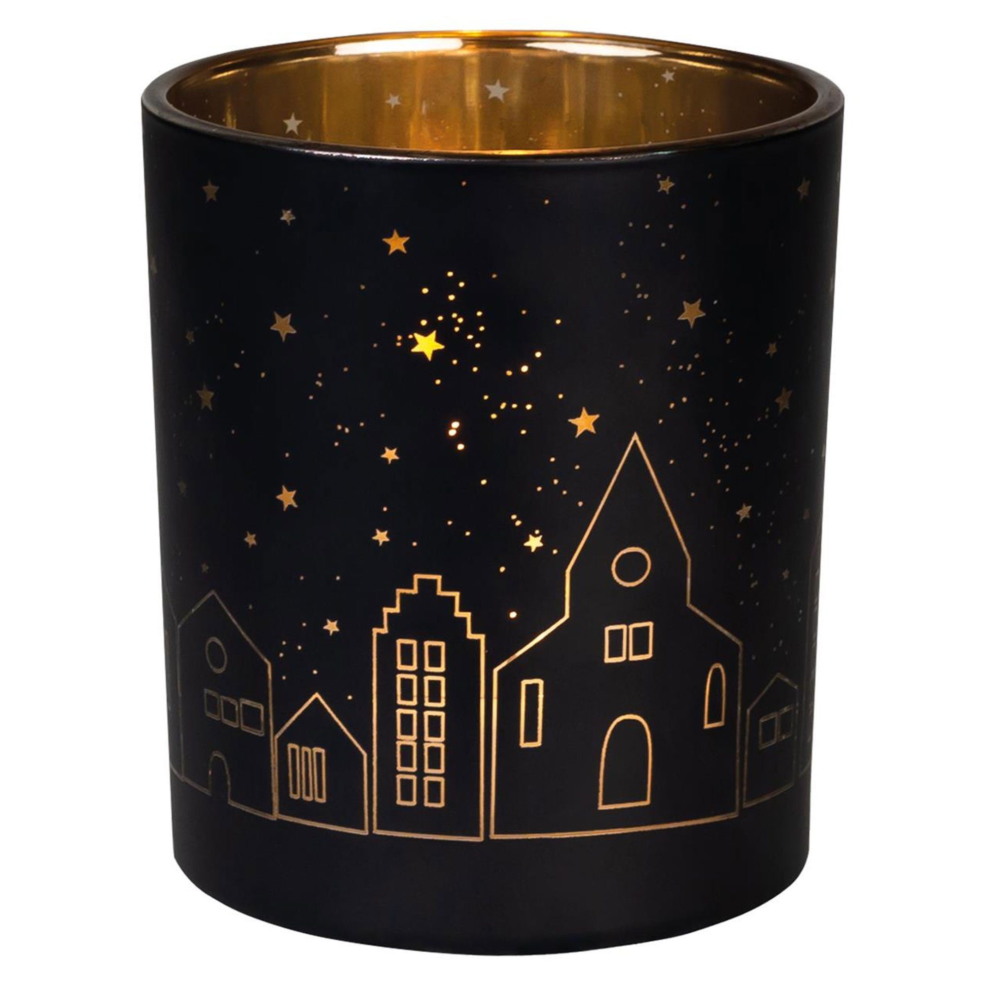 Räder Design Windlicht Räder Windlicht Lichtobjekt Lichtstadt 92206 Glas 10 cm