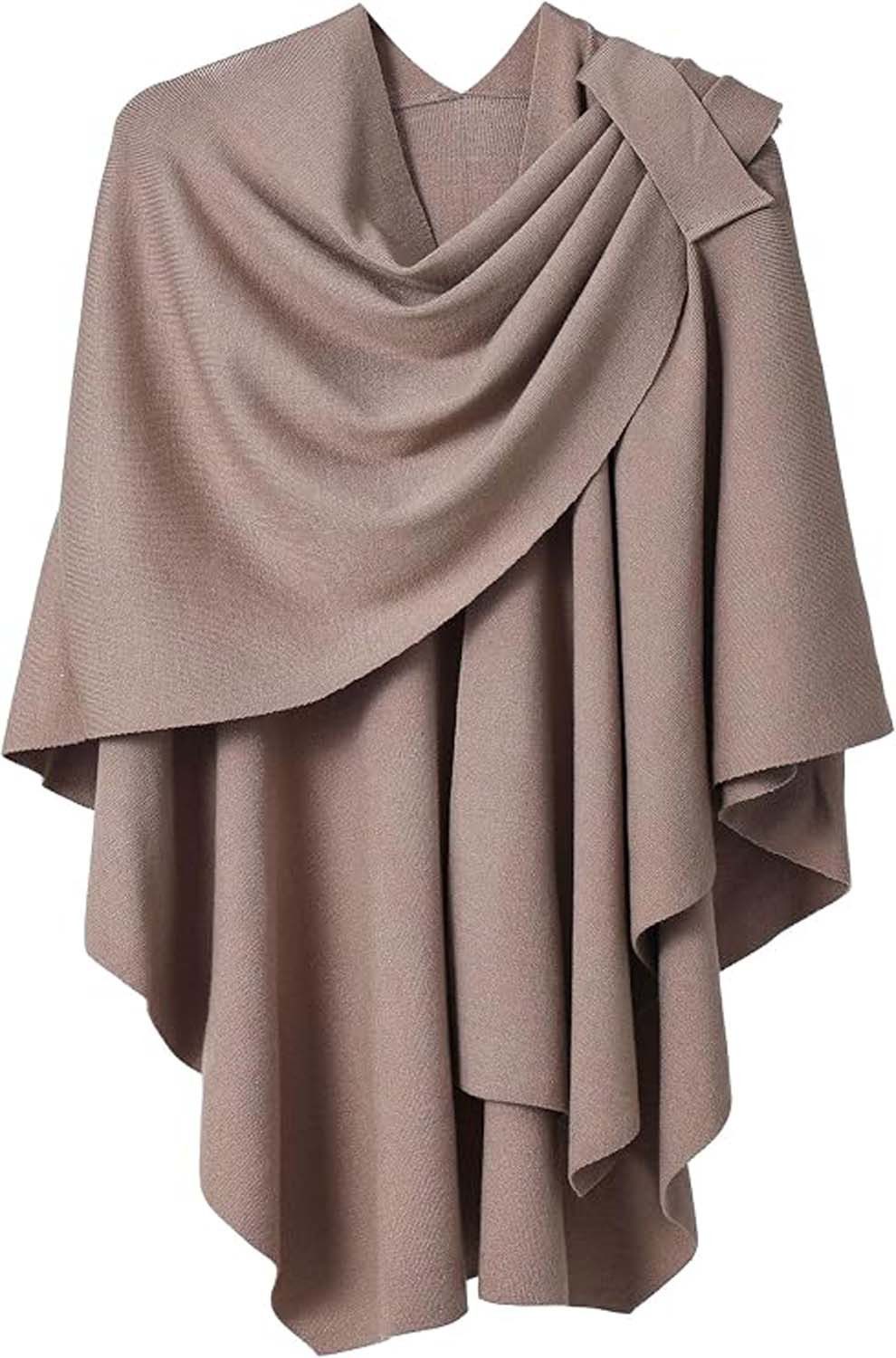 Oemmn Poncho Damen Schal,Poncho,Wärmender Schal für alle Jahreszeiten