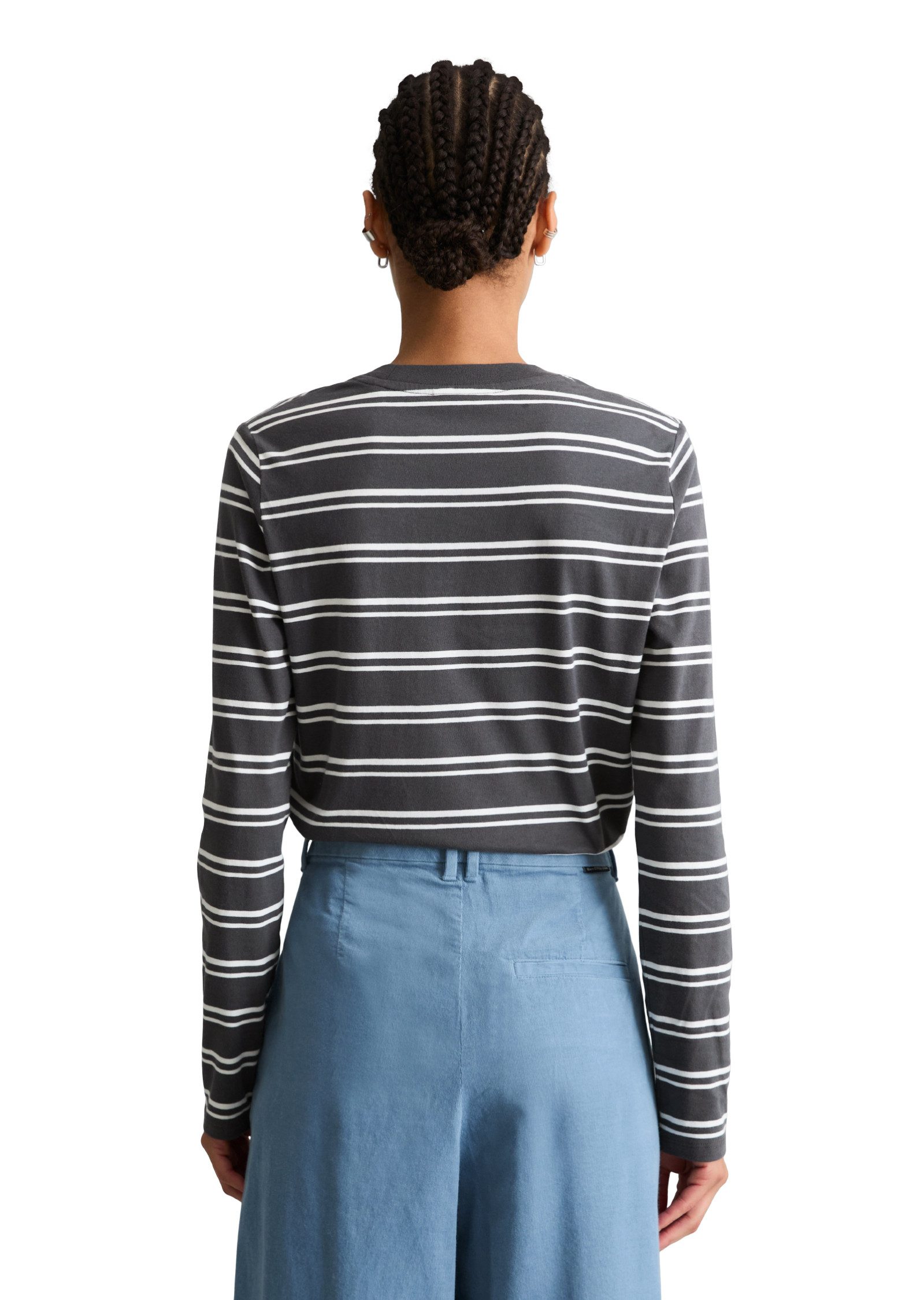 Marc O'Polo DENIM Langarmshirt aus Organic Cotton – Bild 3 von 5