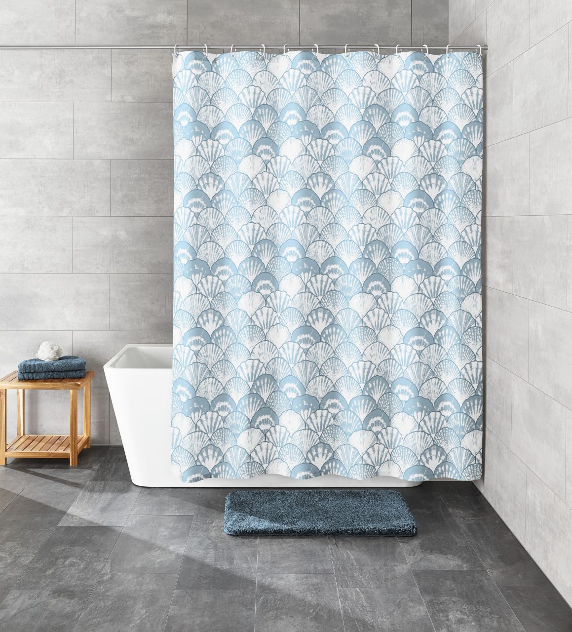 Kleine Wolke Duschvorhang Duschvorhang Concha Breite günstig online kaufen