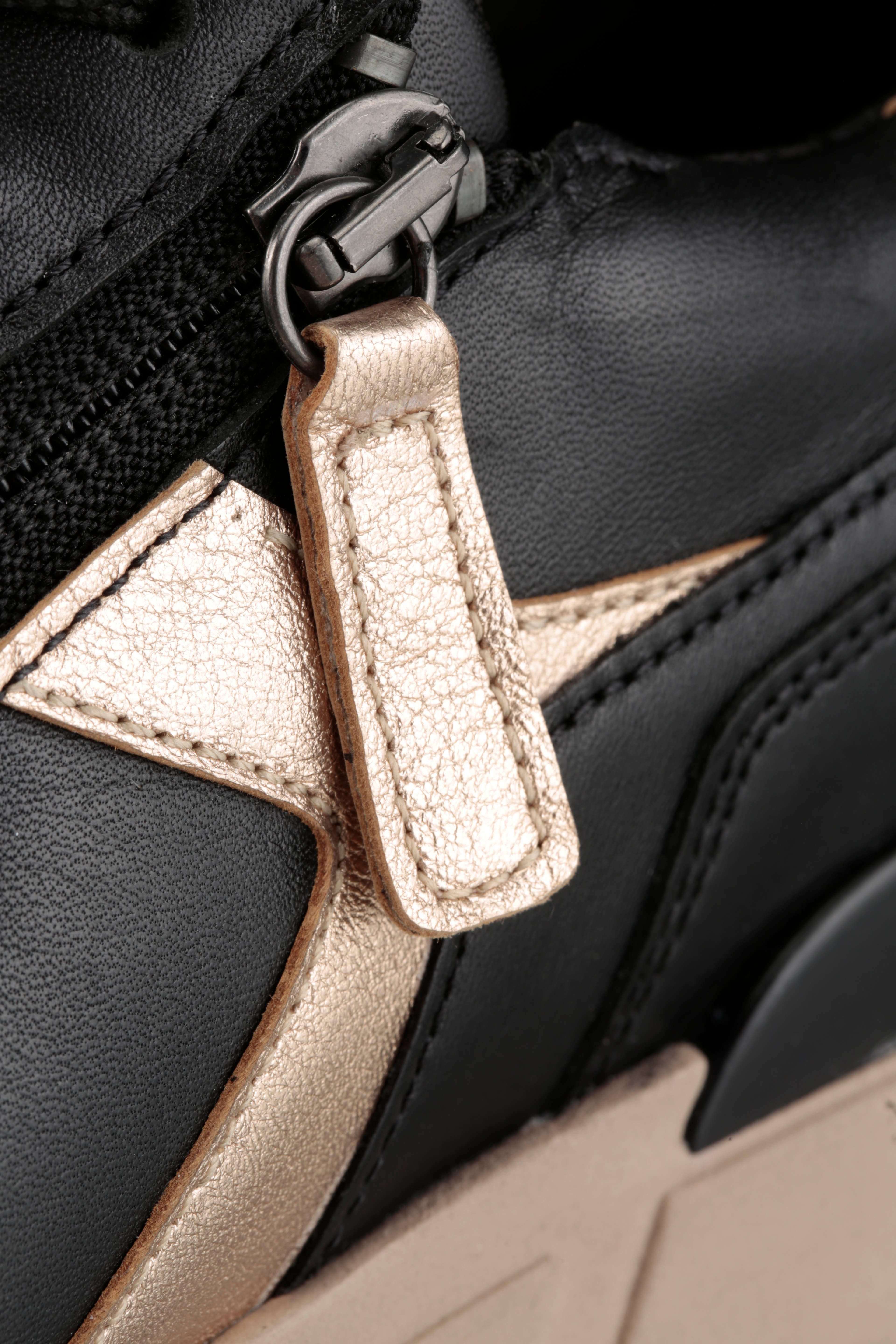 Gabor DAVOS Keilsneaker Schnürer, Halbschuh, Freizeitschuh in Komfortweite H (sehr weit)