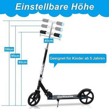 Randaco Cityroller Kinderoller Scooter Faltbarer Kinderscooter Höhenverstellbar