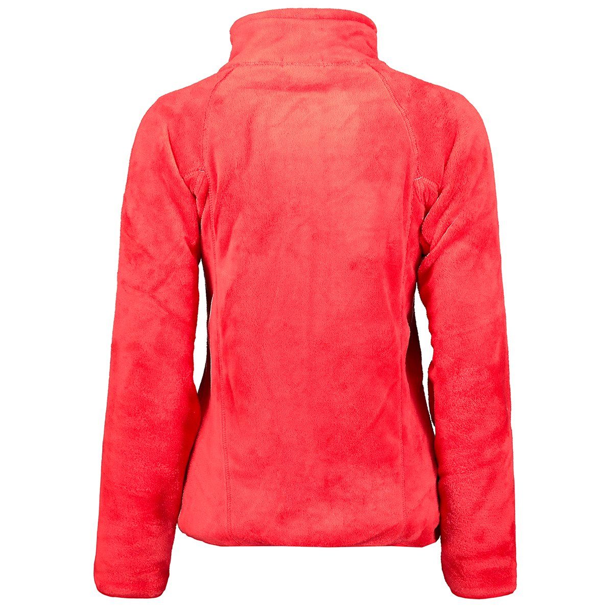 zu Geographical Fleecejacke Rot flauschig Norway leicht Damen, tragen, wärmend,