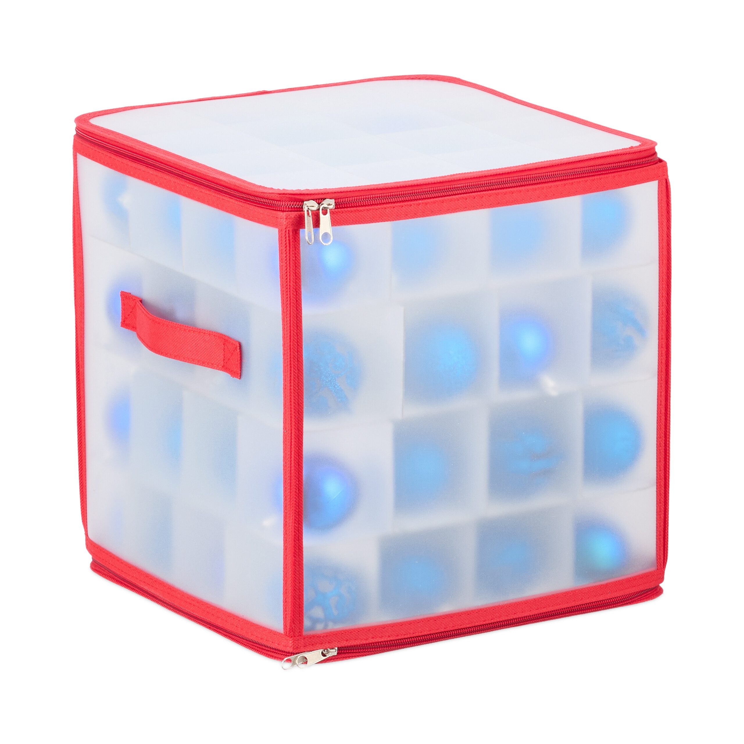relaxdays Aufbewahrungsbox Weihnachtskugel Aufbewahrungsbox (1 St) günstig online kaufen
