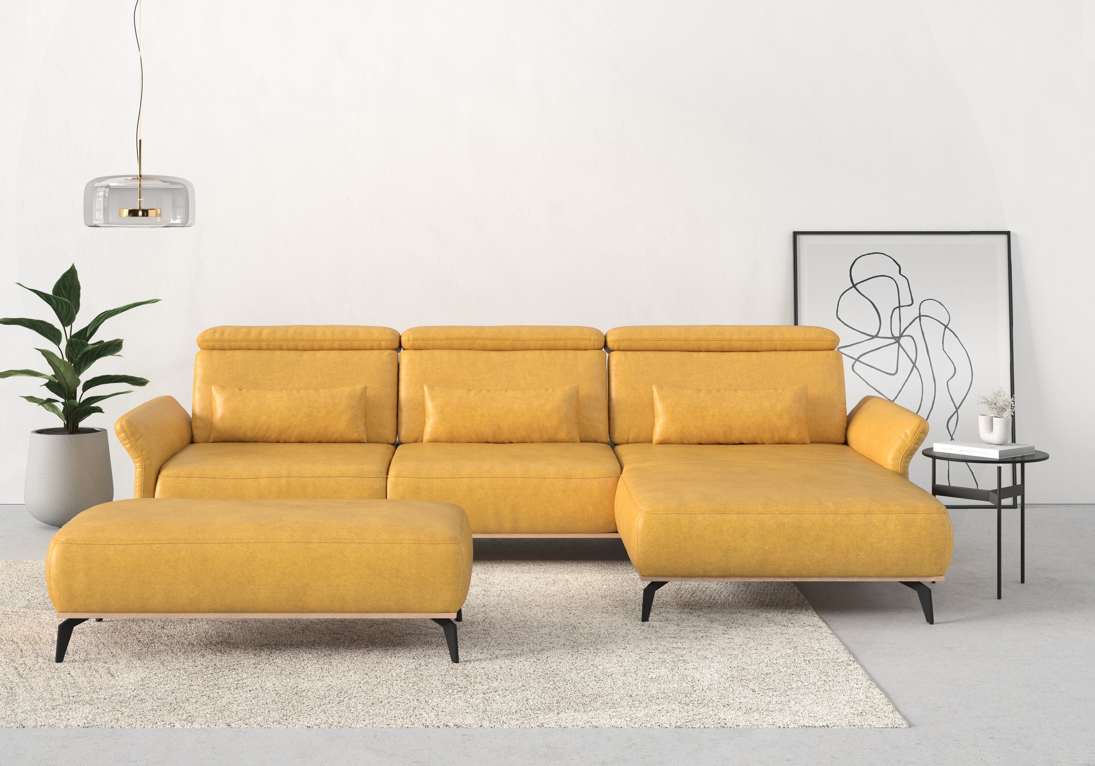 Places of Style Ecksofa Fjord L-Form, günstig online kaufen