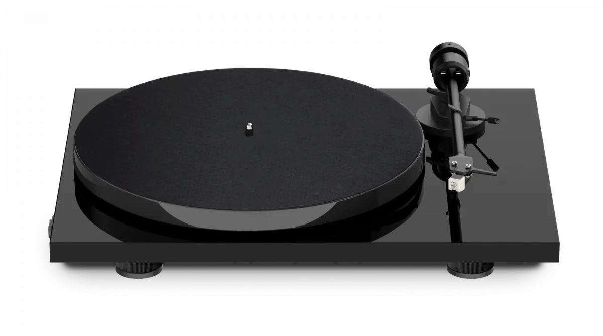 Pro-Ject Pro-Ject E1 Phono - hochglanz schwarz Plattenspieler