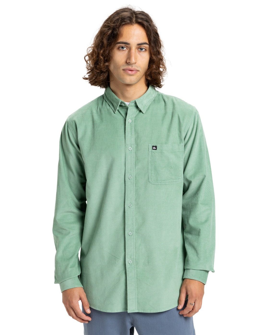 Quiksilver Langarmhemd Smoke Trail Cord günstig online kaufen