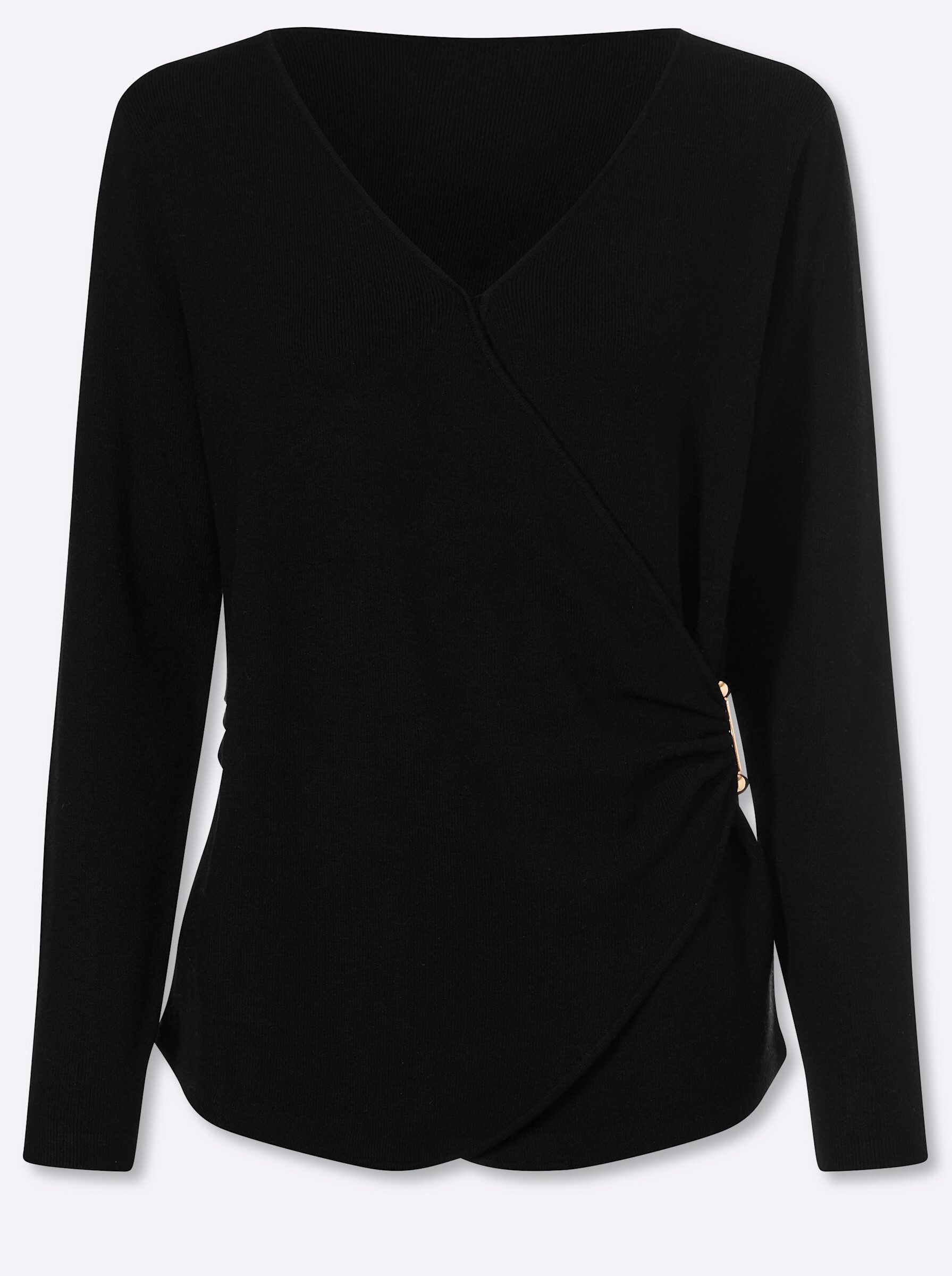 heine Strickpullover Rollkragen-Pullover Langarm Jersey